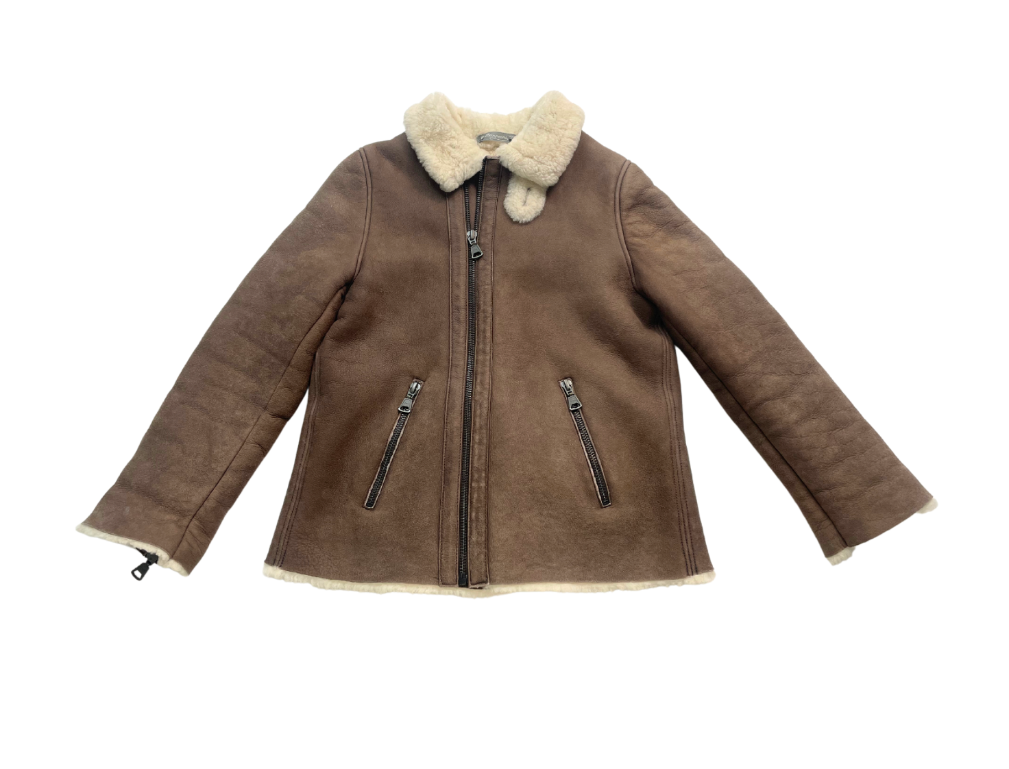 Brown child's jacket - 6 years BONPOINT - Seconde Main Brown