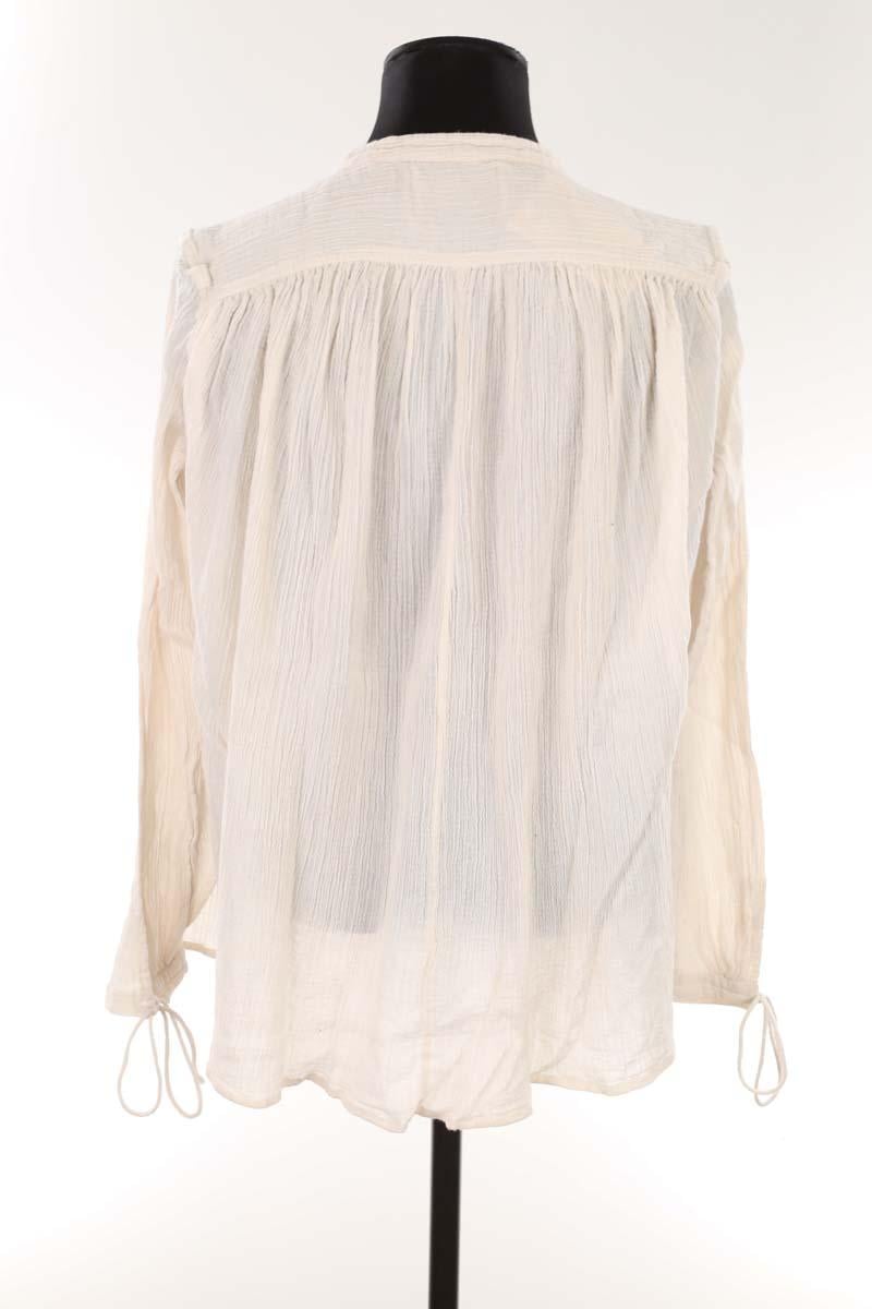 Cotton blouse LAURENCE BRAS - Seconde Main White