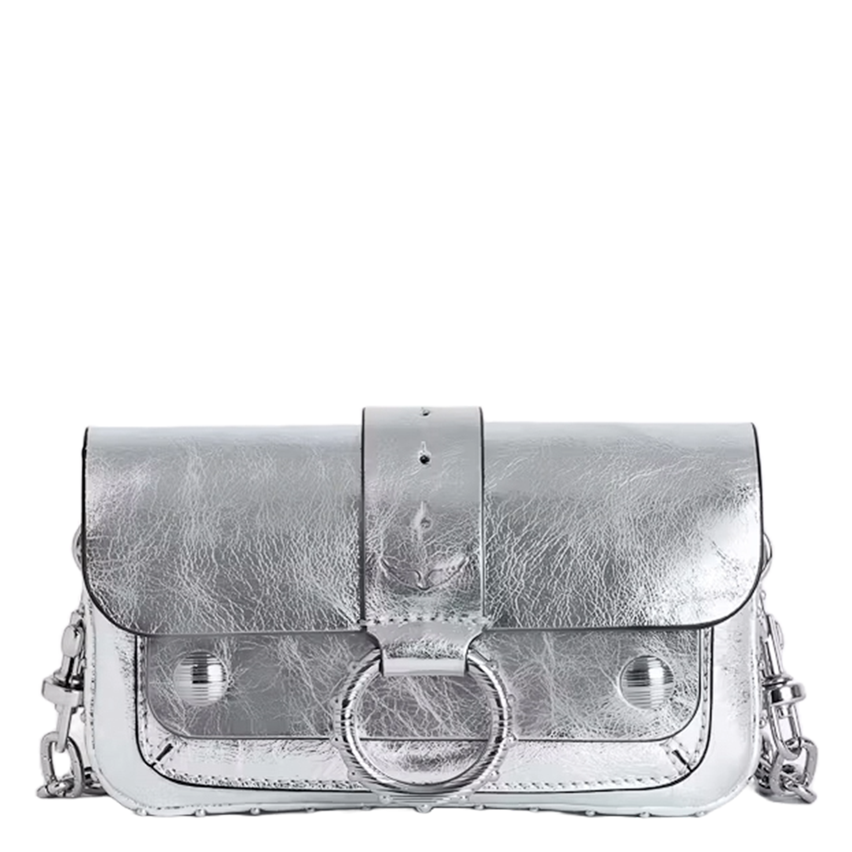 Leather shoulder bag ZADIG&VOLTAIRE