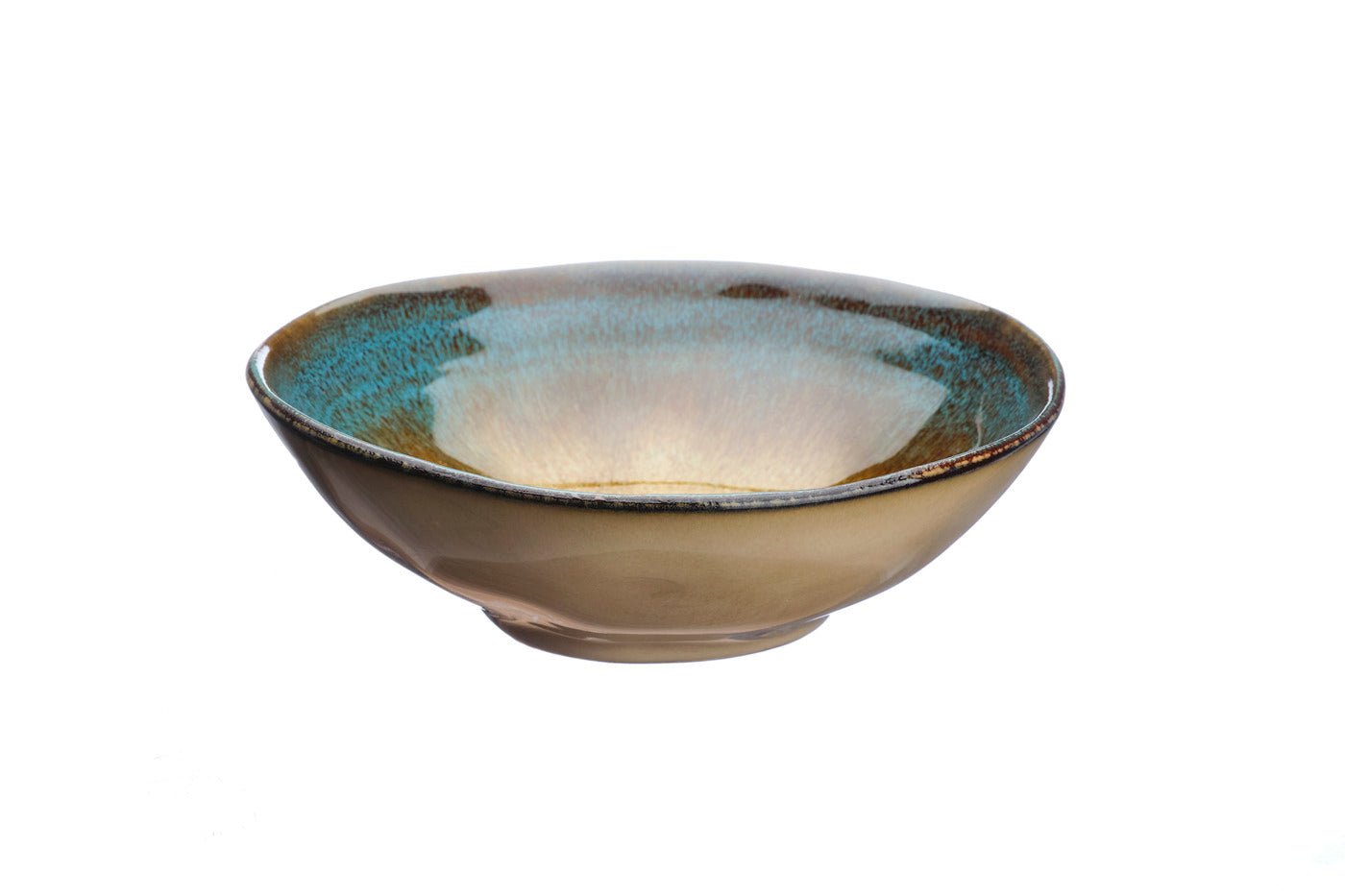 Bowl island ø15cm - 6 pieces - land and sea BJORN Brown