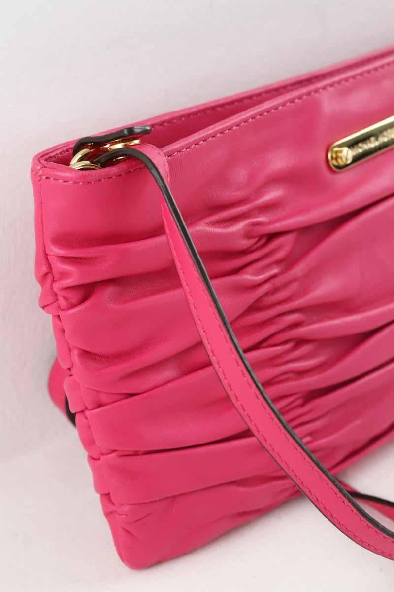 Leather bag MICHAEL KORS - Seconde main Pink