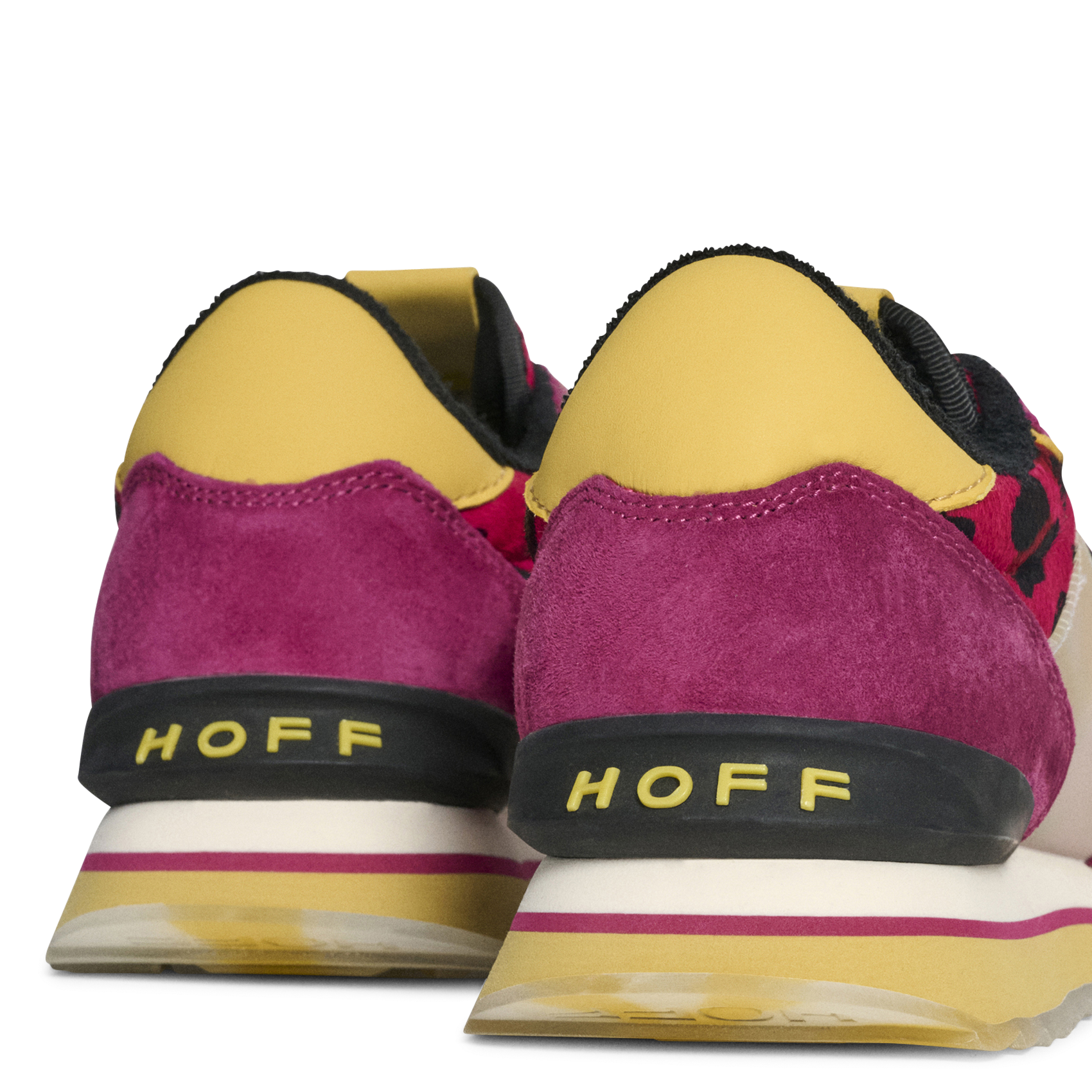 Baskets basses en cuir mélangé HOFF Rose