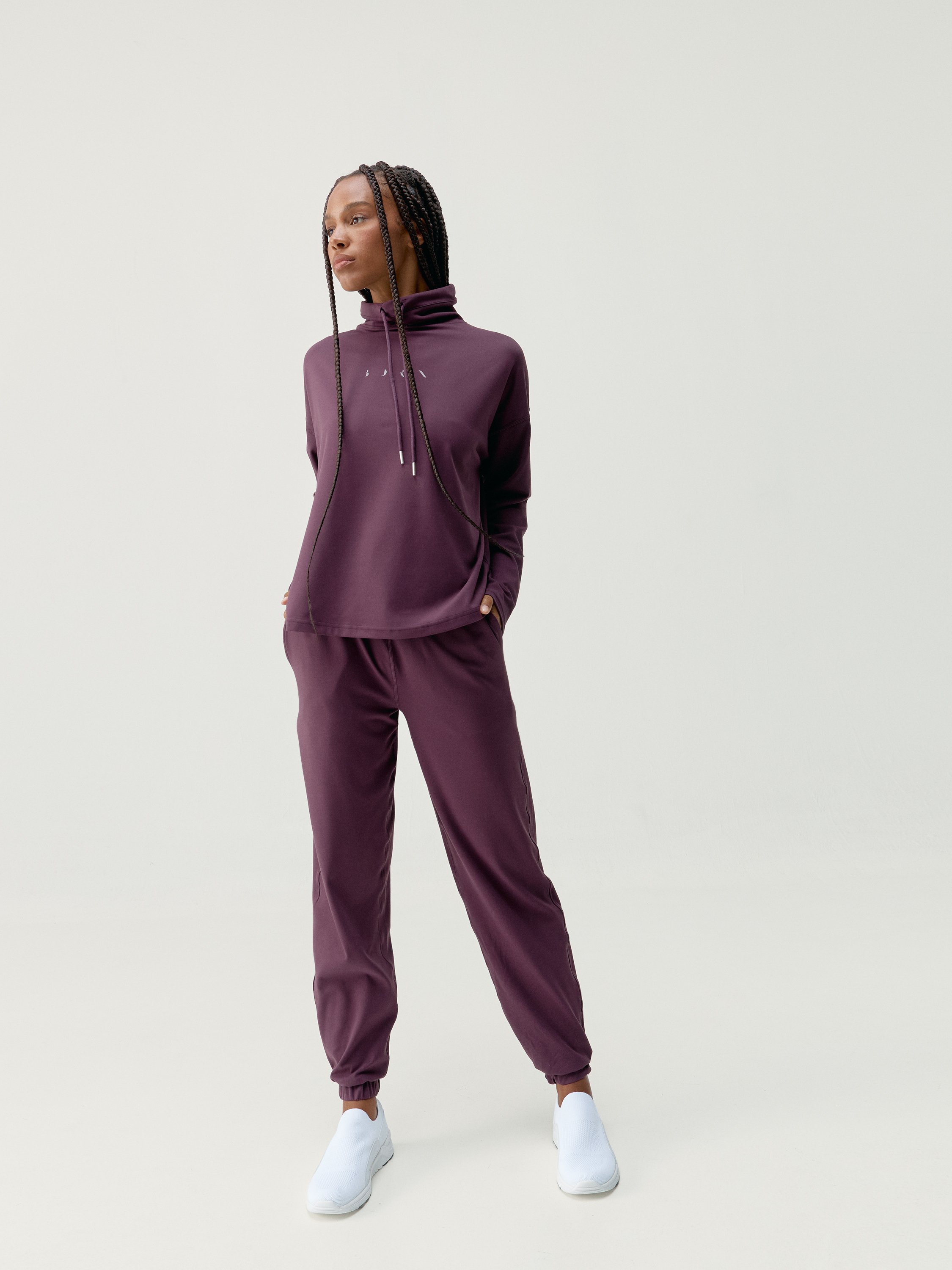 Extra-soft jogging pants BORN LIVING YOGA Red