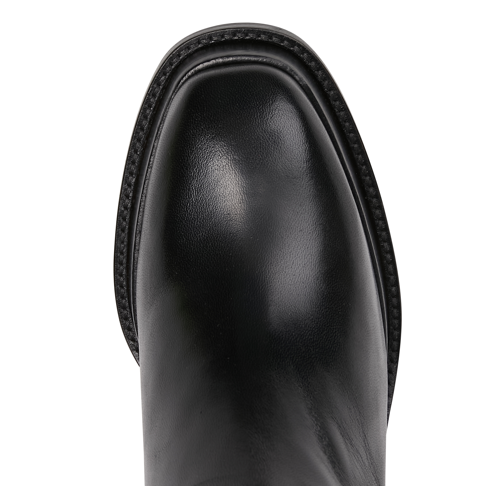 Bottines à plateformes et talons en cuir BOBBIES Noir