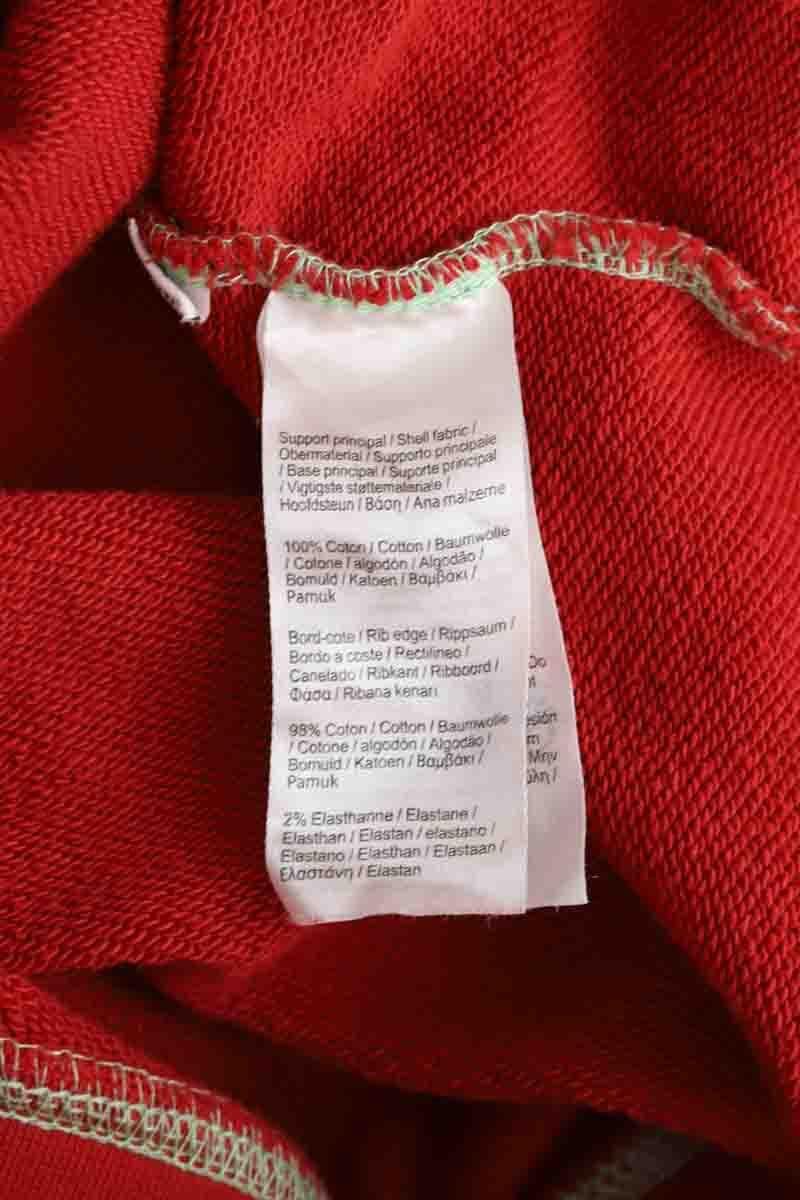 Cotton sweater LACOSTE - SECONDE MAIN Red