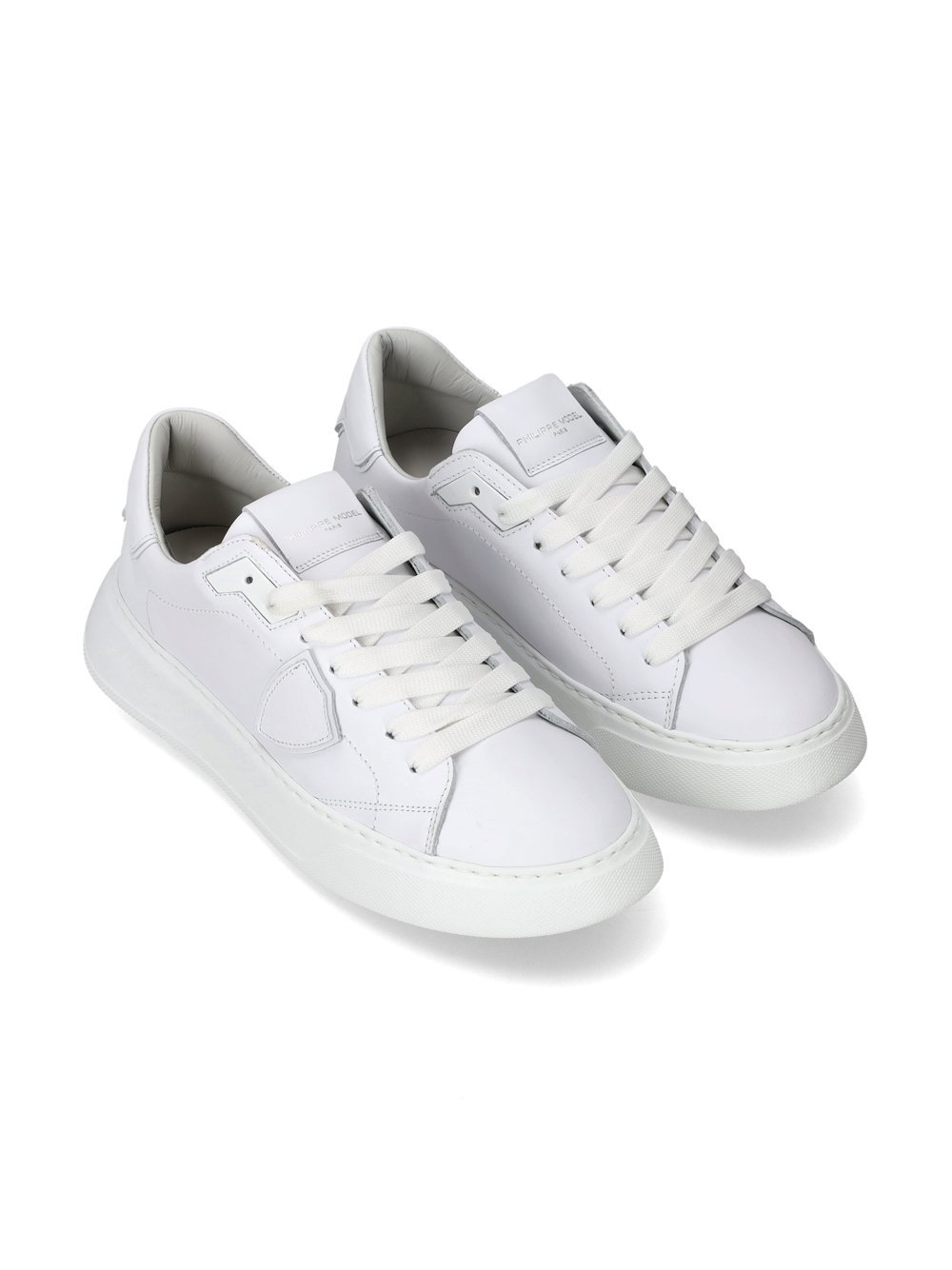 Tennis Temple Sneakers. PHILIPPE MODEL White