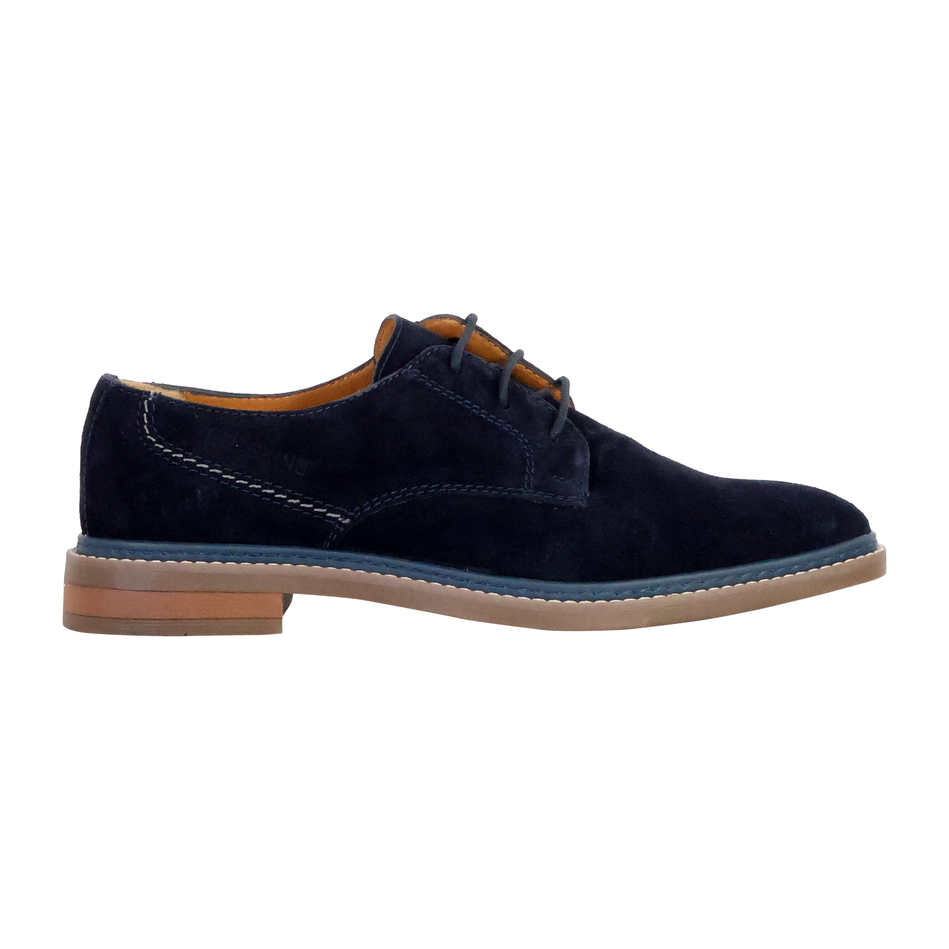 Arthus leather Derby shoes  REDSKINS Blue