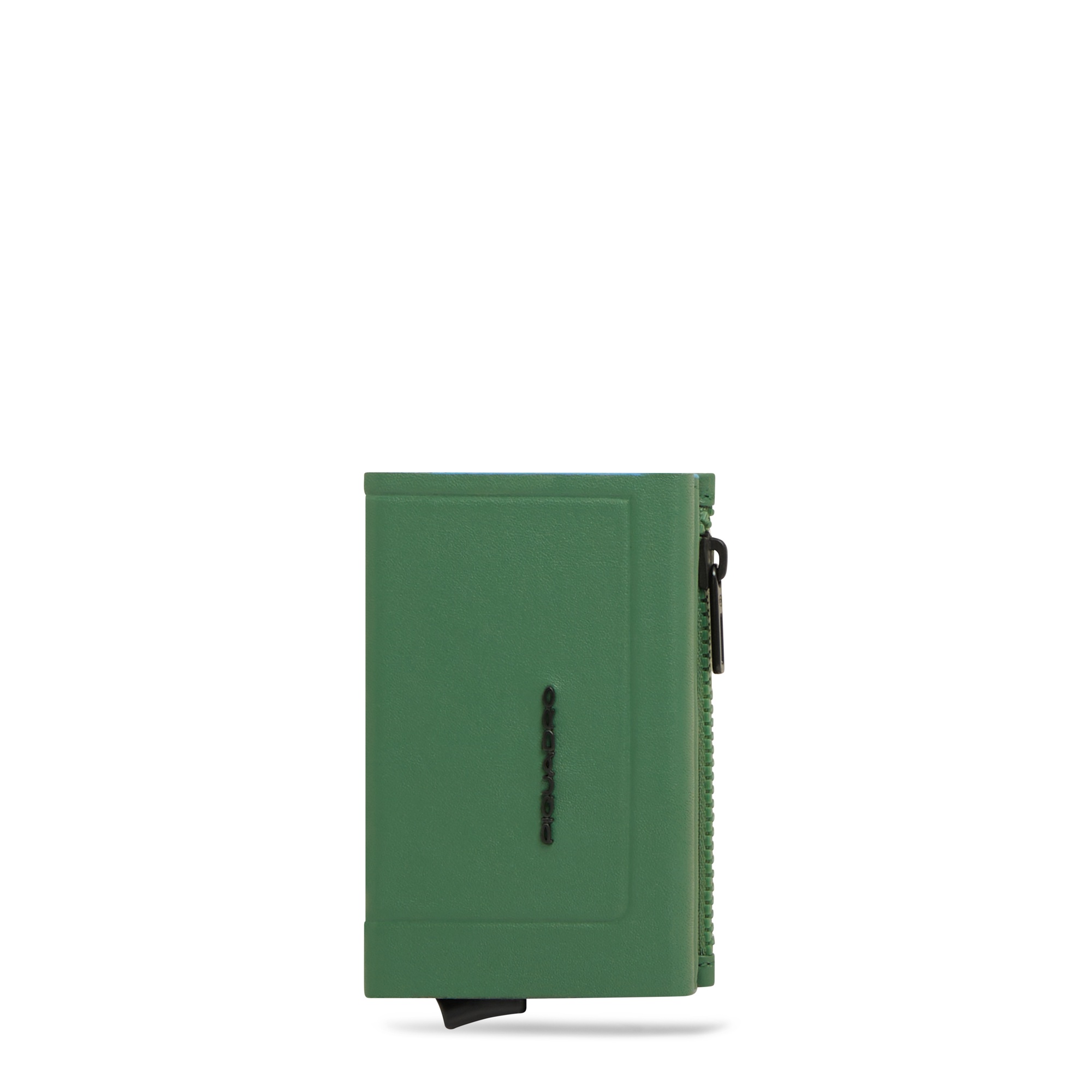 Compact wallet with pop-up card holder, coin pocket, and RFID protection PIQUADRO