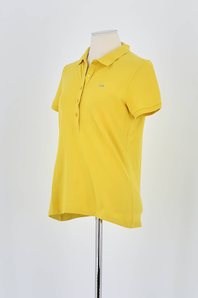 Polo shirt LACOSTE - SECONDE MAIN Yellow