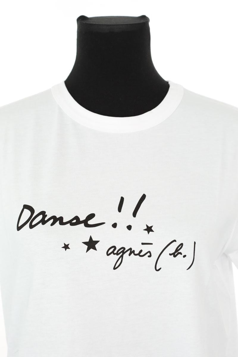 T-shirt AGNES B. - Seconde Main White