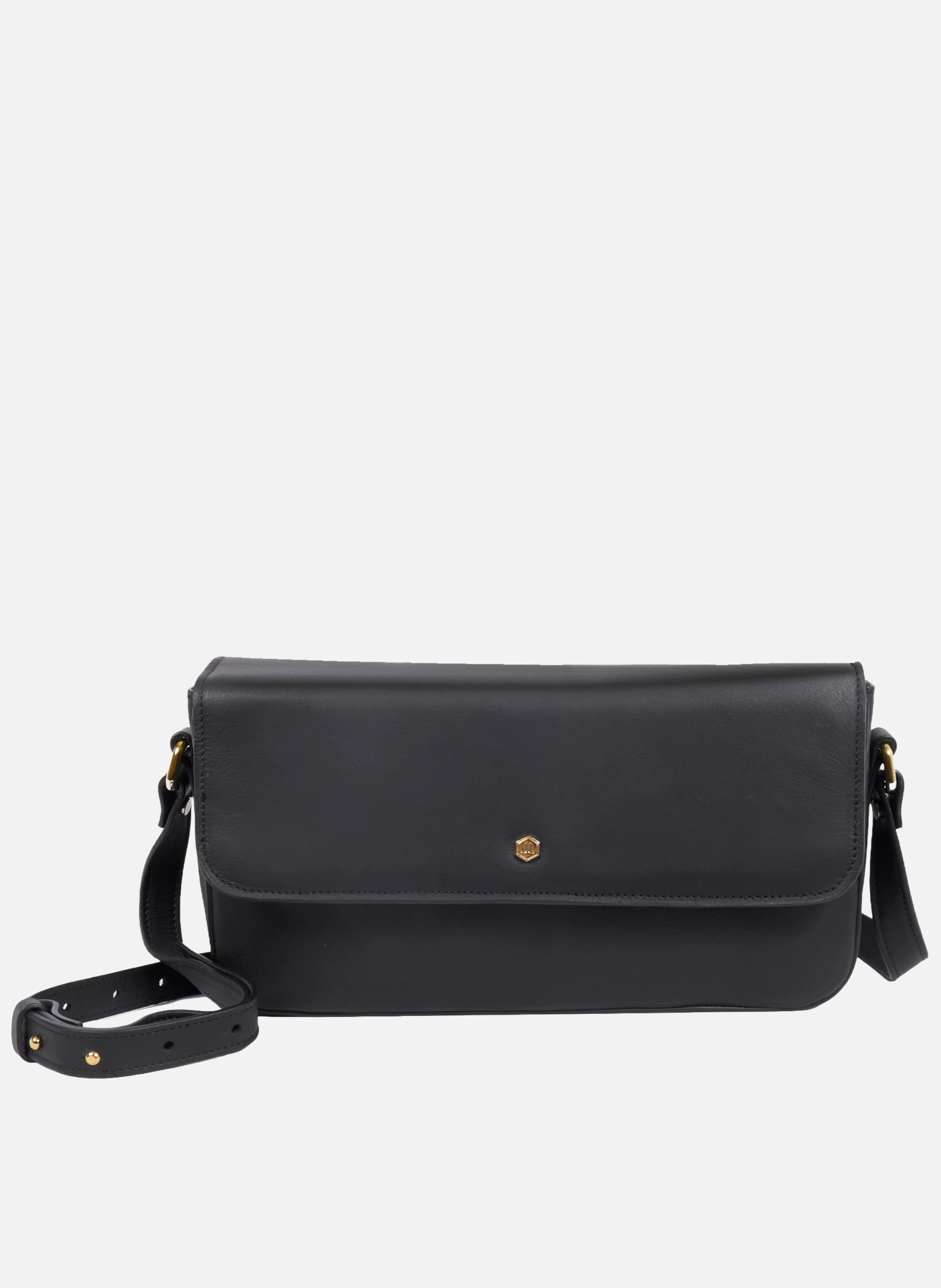Hortense leather baguette bag JULES & JENN
