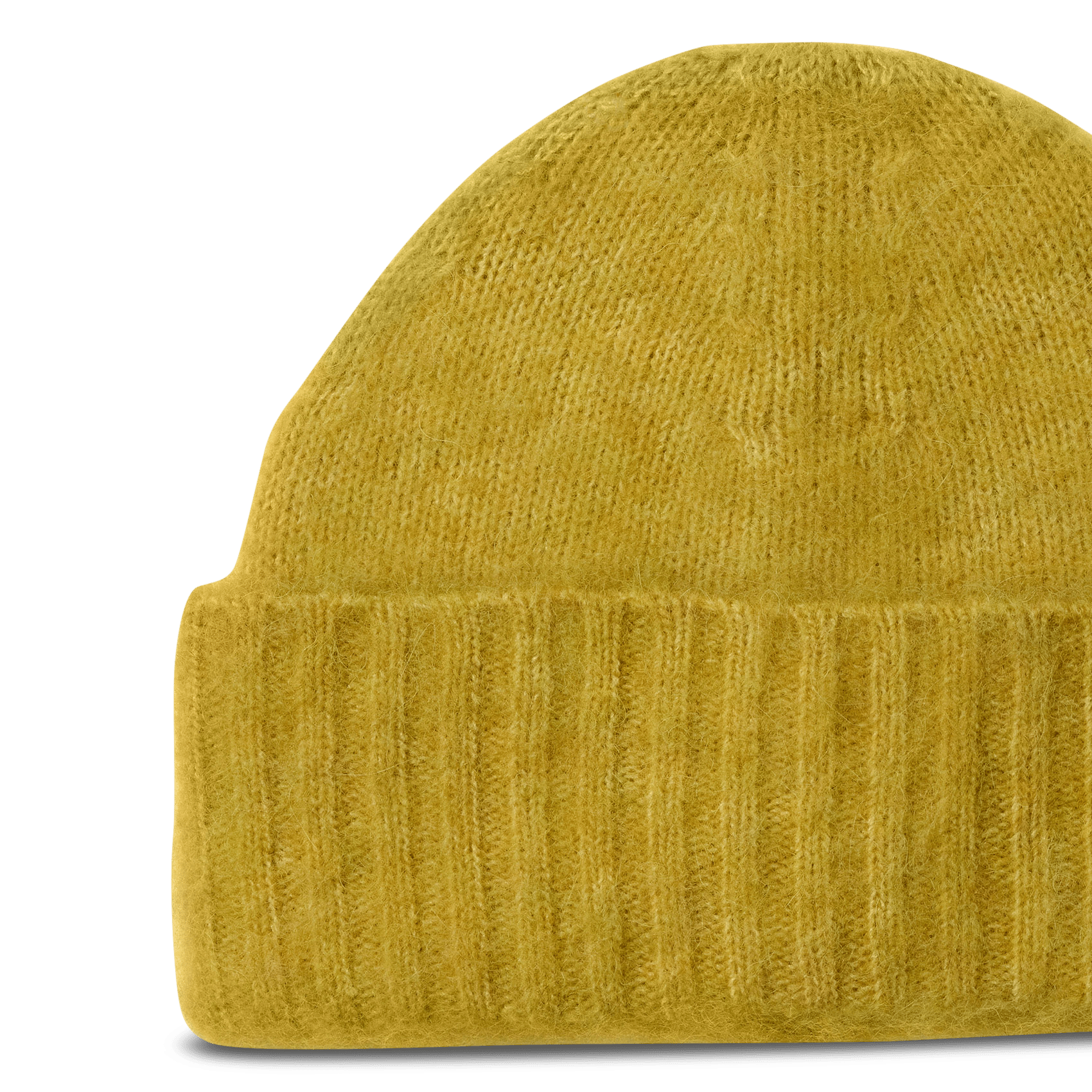 Wool-blend beanie SELECTED Green