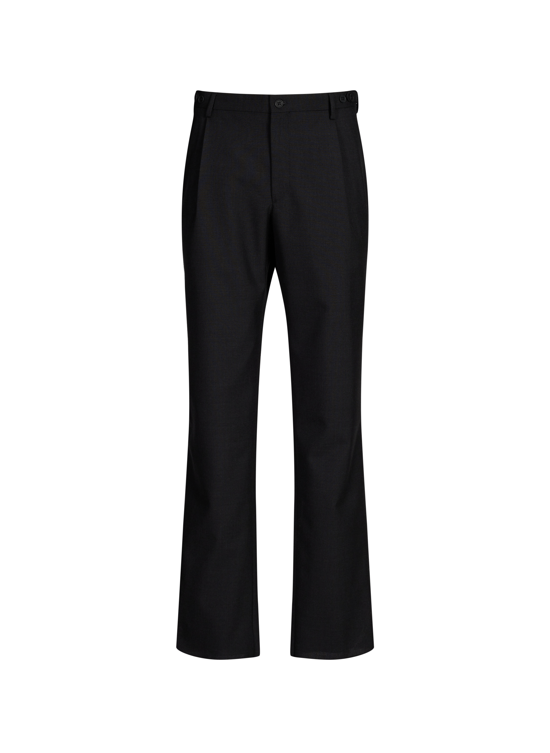 Straight wool suit trousers SAISON 1865 Grey