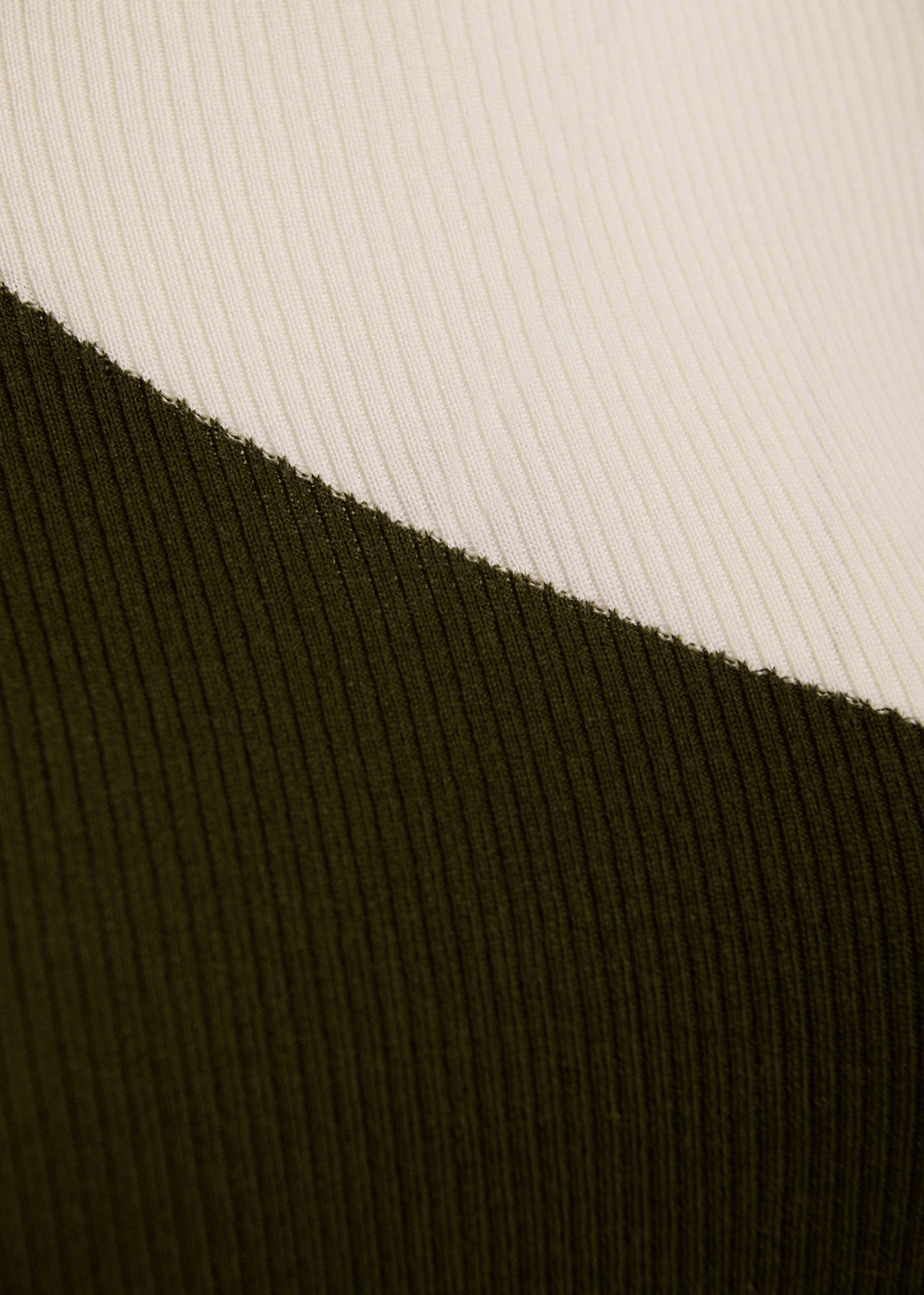 Fitted turtleneck sweater. ESSENTIEL ANTWERP Green