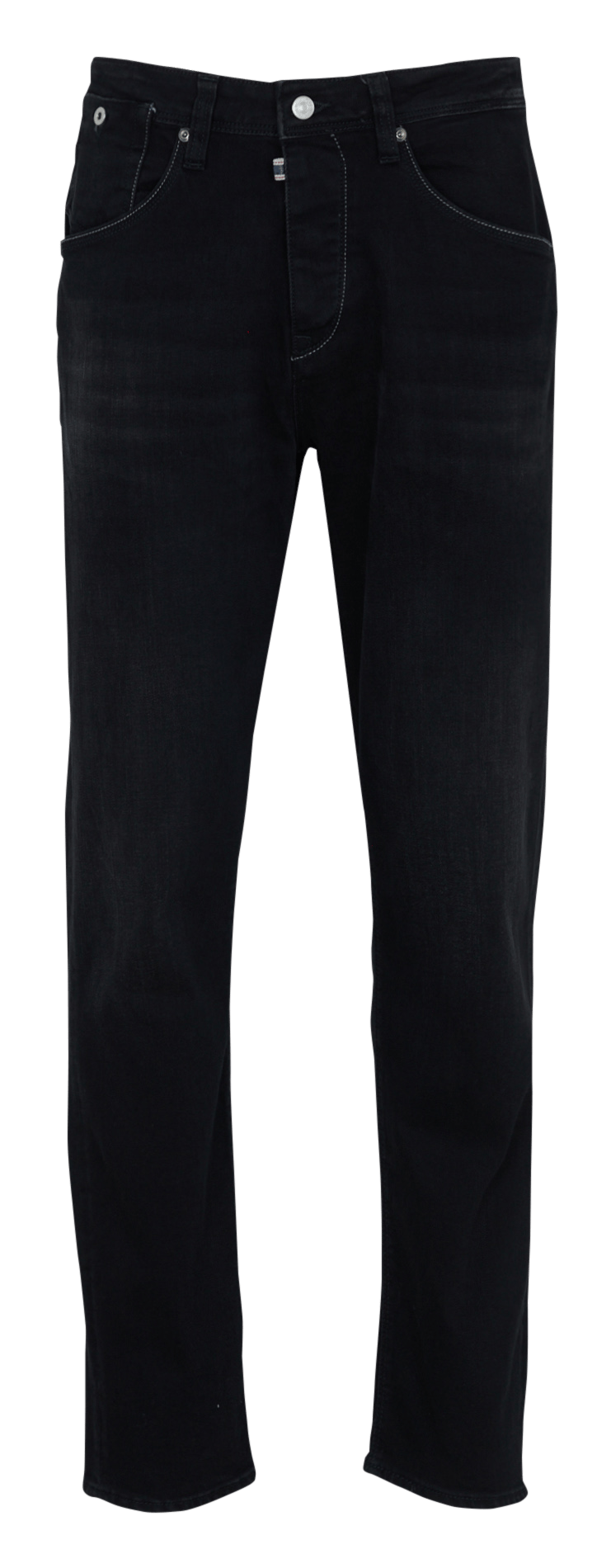 Straight Cut Jeans aus Baumwoll-Mix LE TEMPS DES CERISES Schwarz