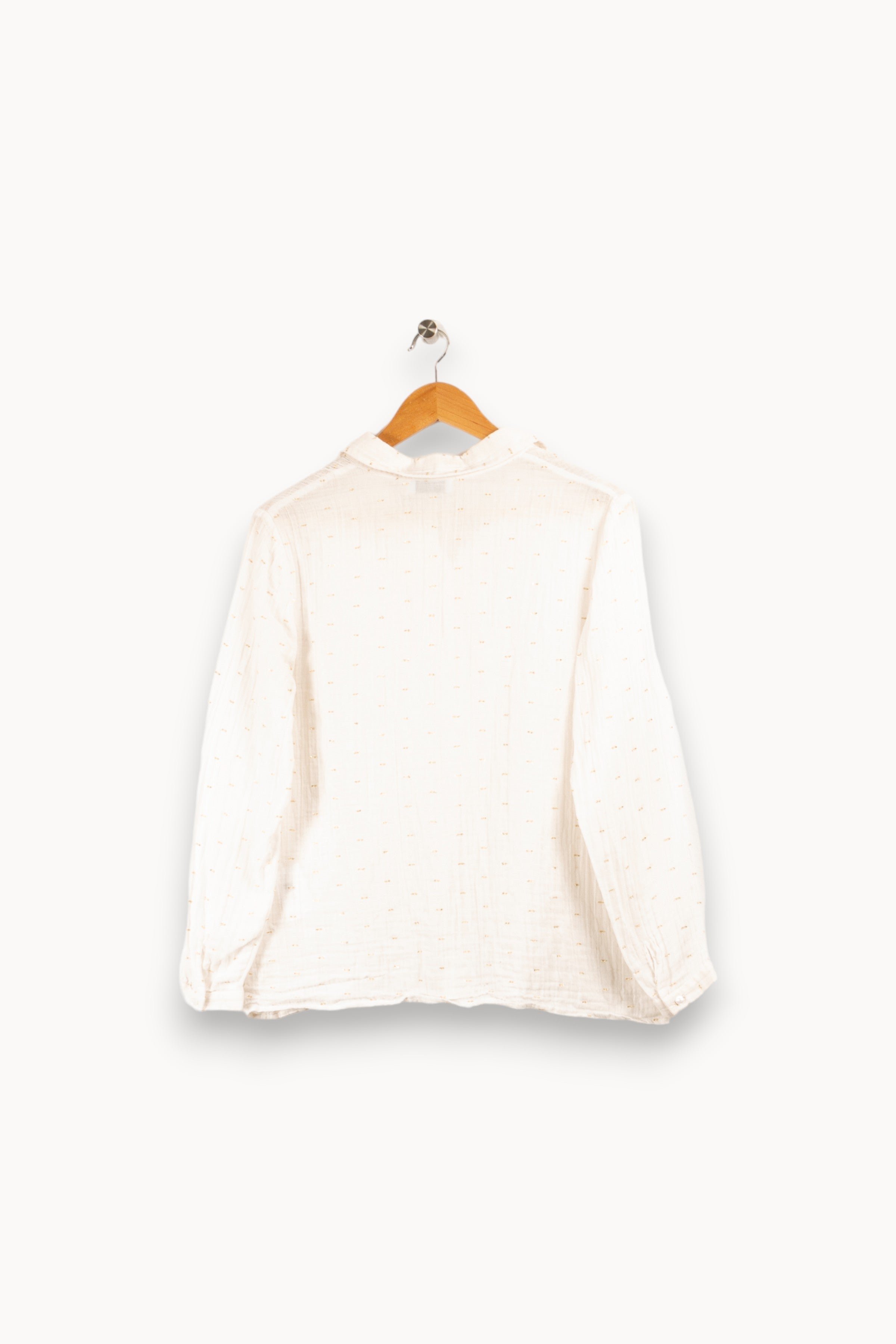 Blouse Laura Laval - Seconde Main White