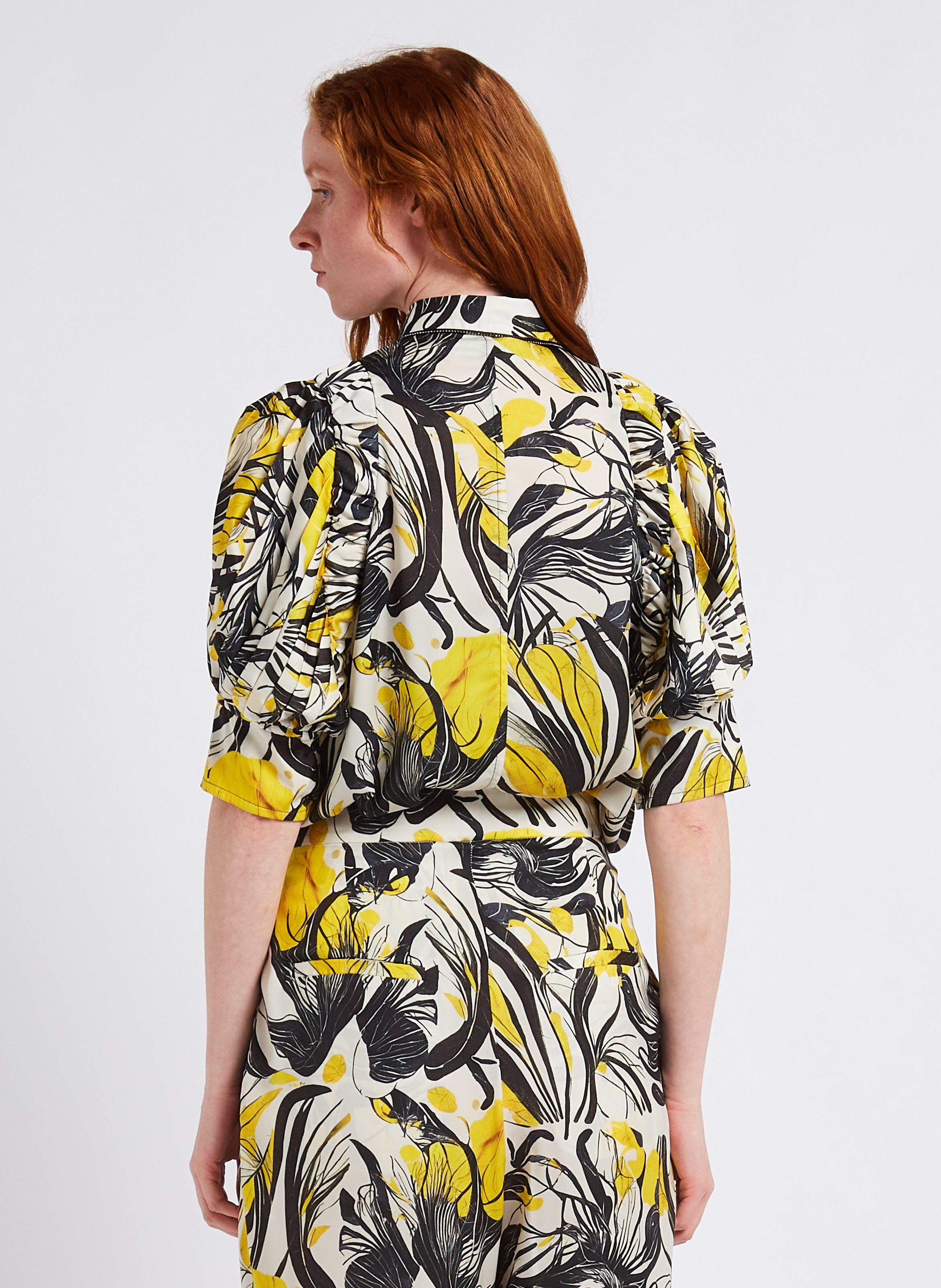 Fitted printed shirt HEIMSTONE Multicolored