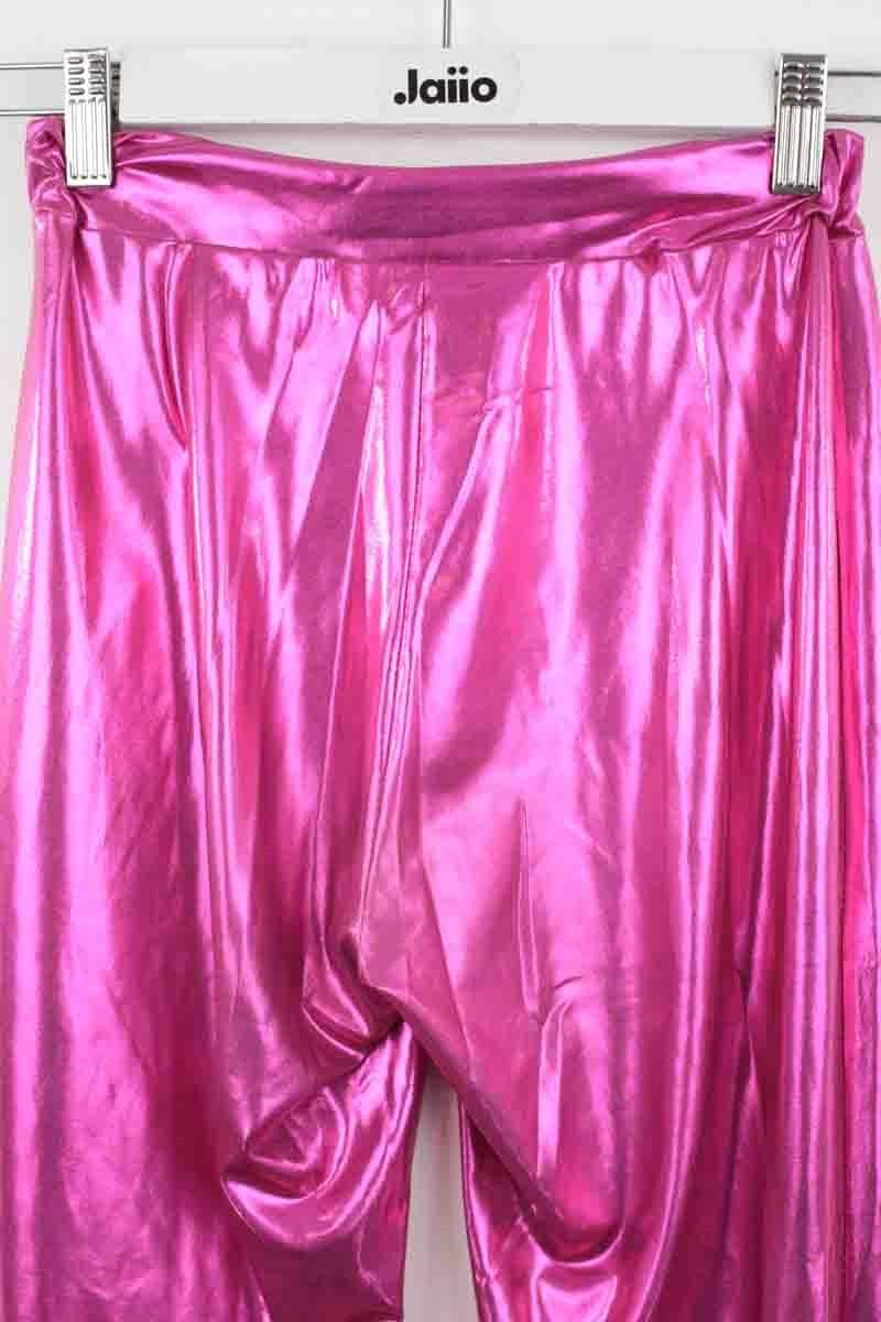 Pantalon slim rose MODETROTTER - Seconde Main Rose