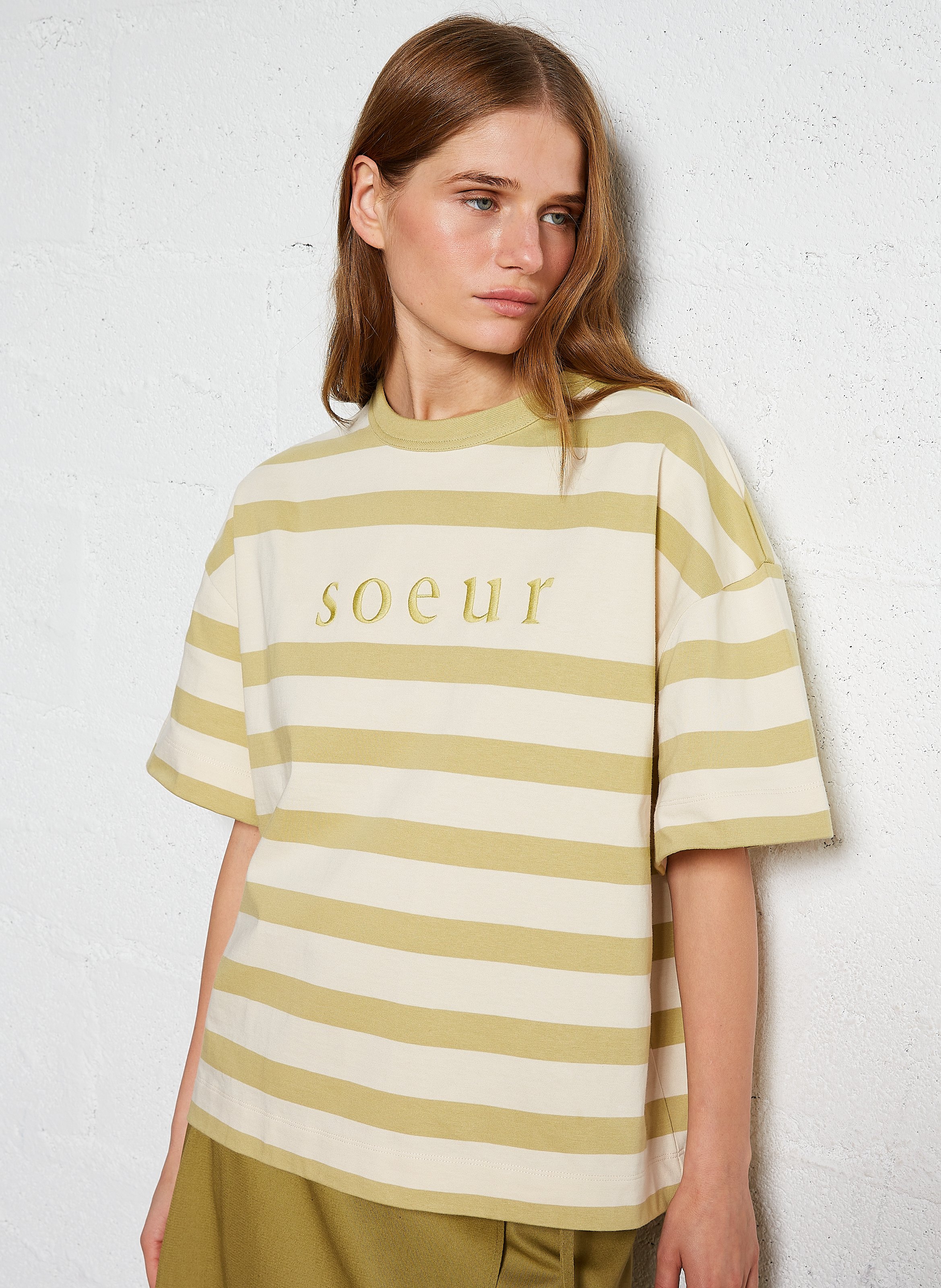 Soeur Women's Armand Cotton Shirt Beige