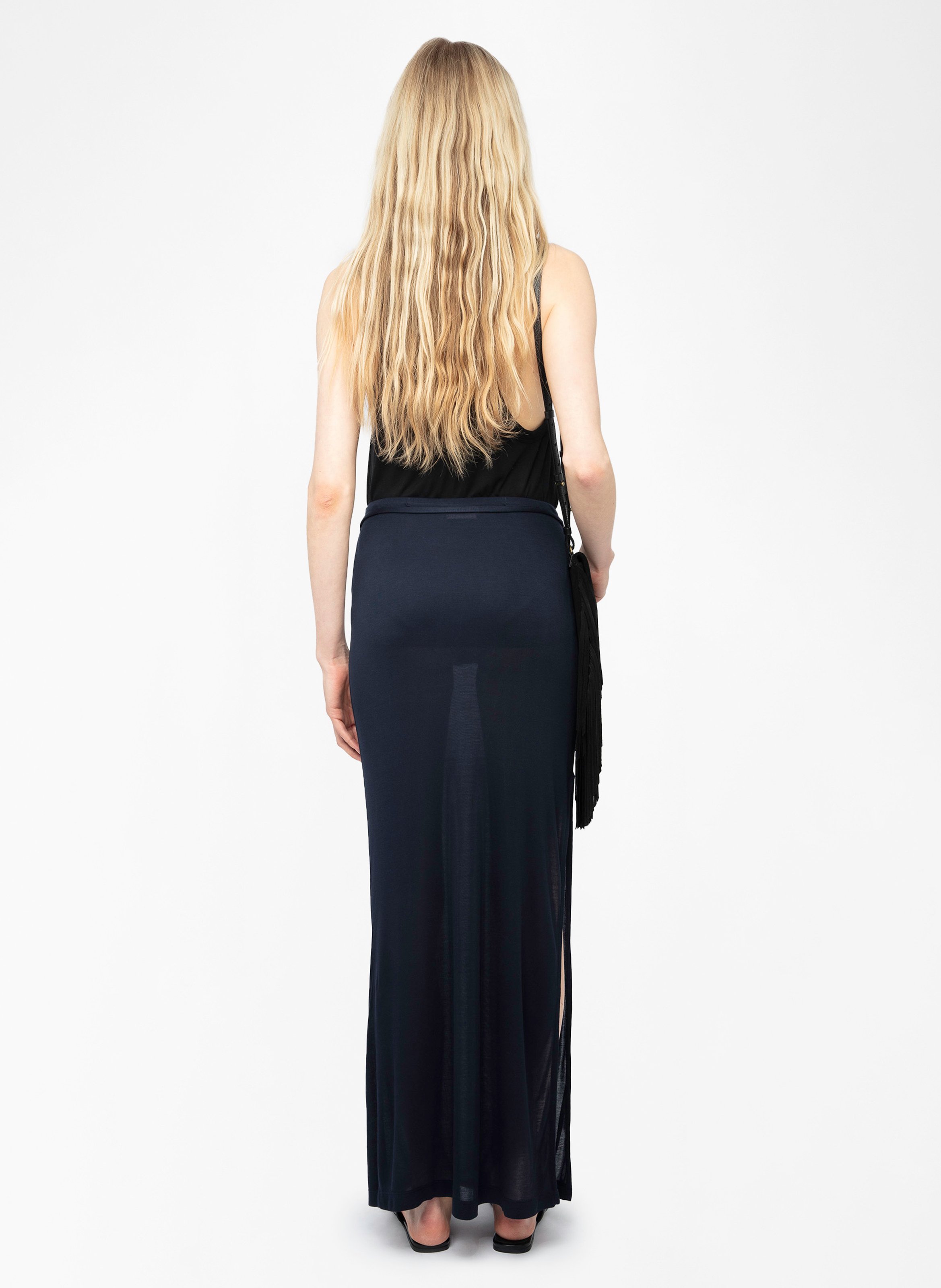 Long asymmetric skirt ZADIG&VOLTAIRE Blue