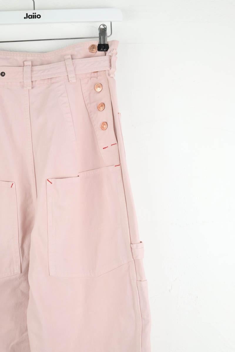 Cotton jeans ISABEL MARANT - Seconde Main Pink
