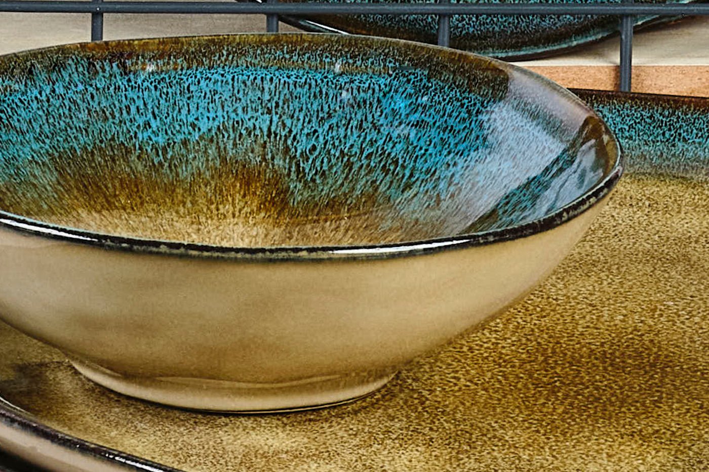 Bowl island ø15cm - 6 pieces - land and sea BJORN Brown