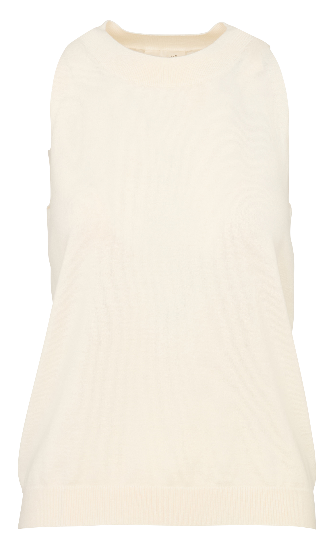 Débardeur droit en maille MAISON 123 Beige