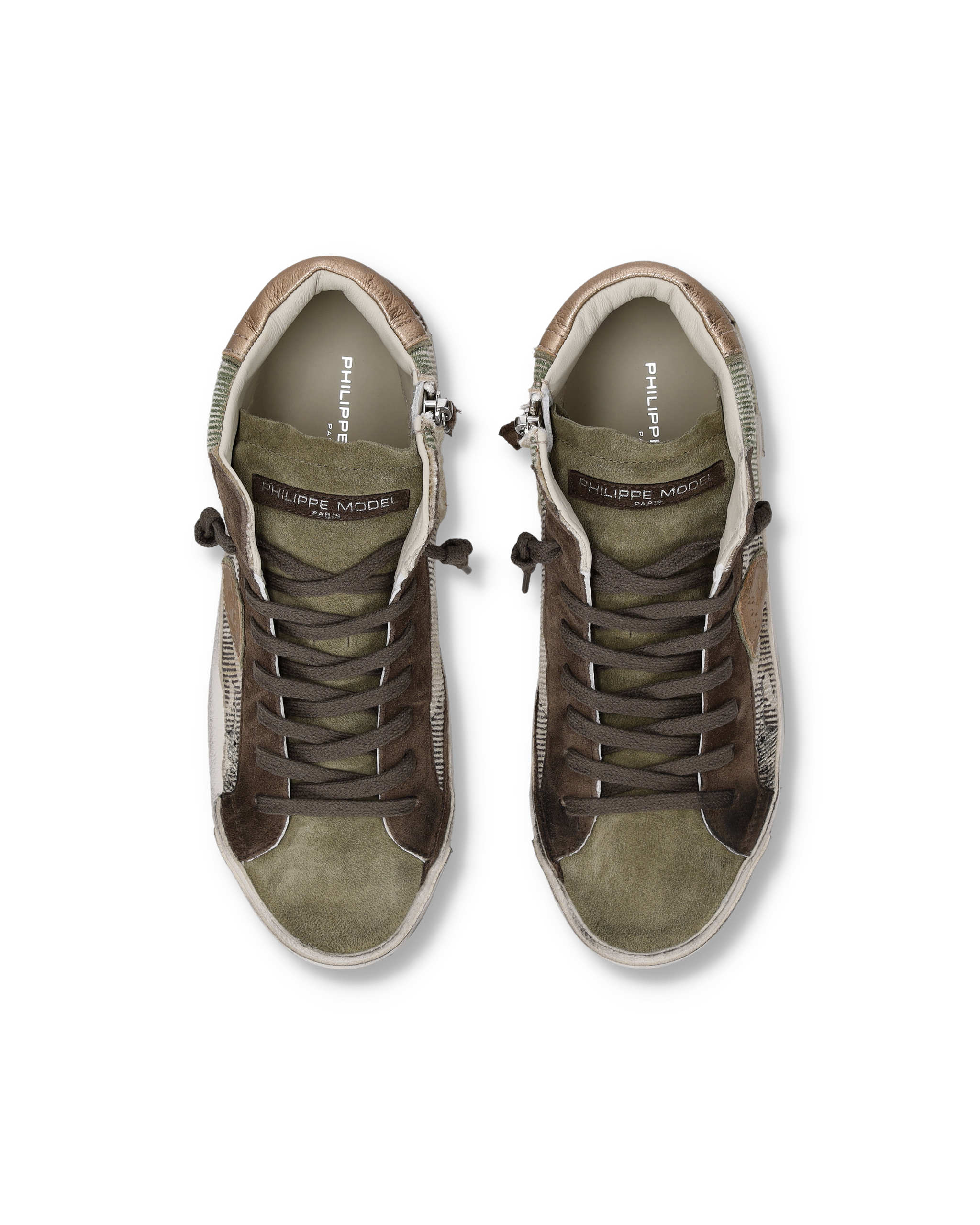 Tennis sneakers. PHILIPPE MODEL Green