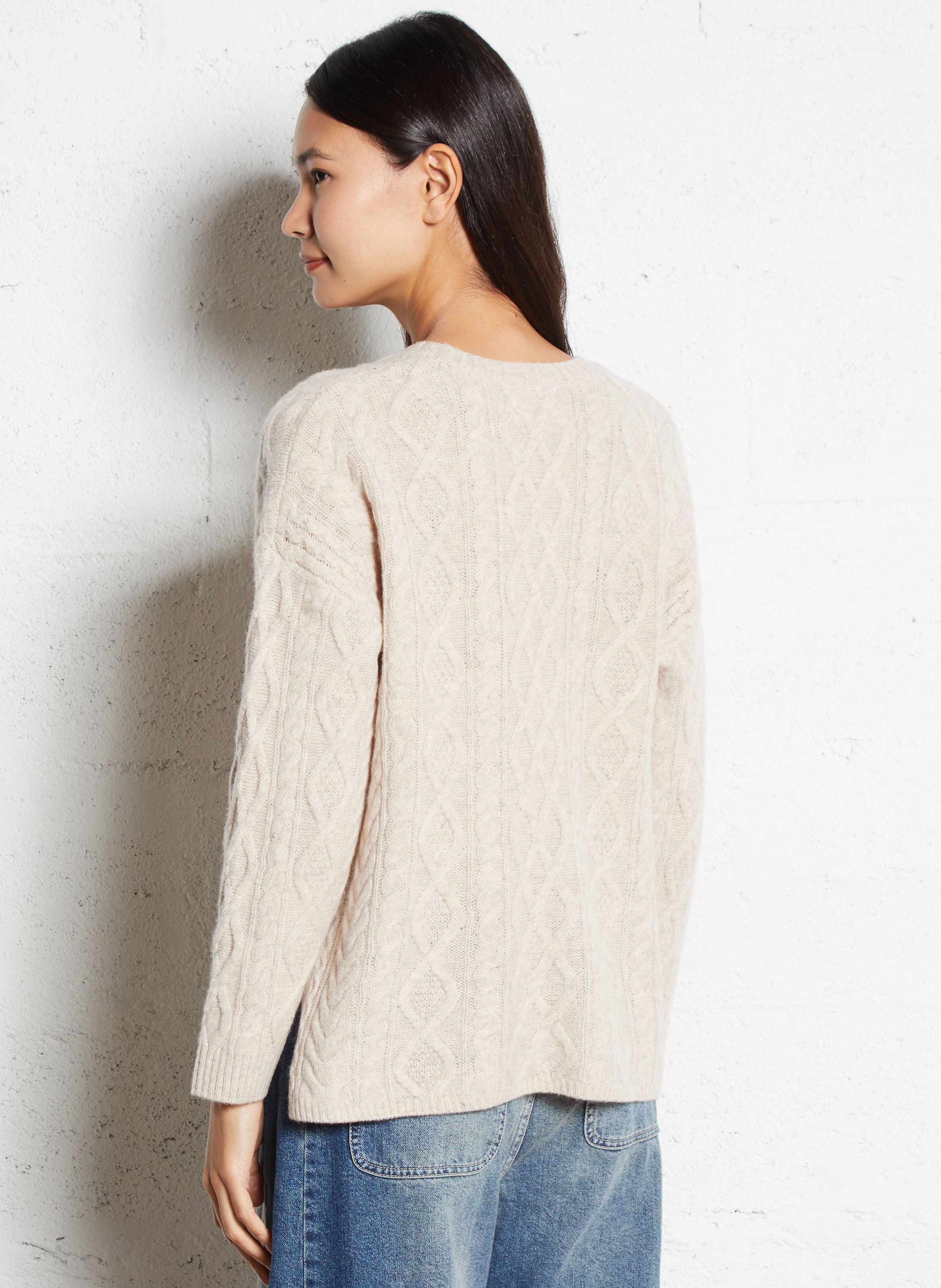 Oversized sweater BELLA JONES Beige