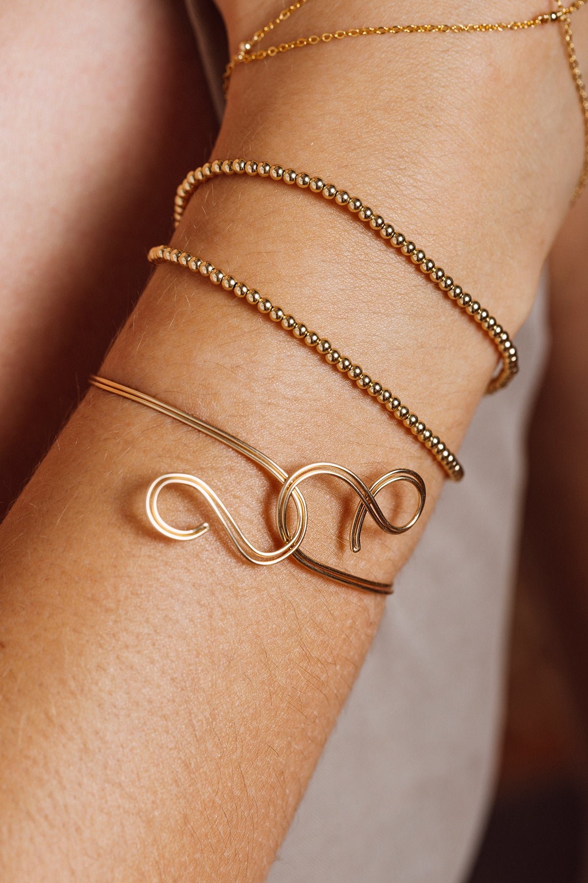 Mina bangle YAY Golden