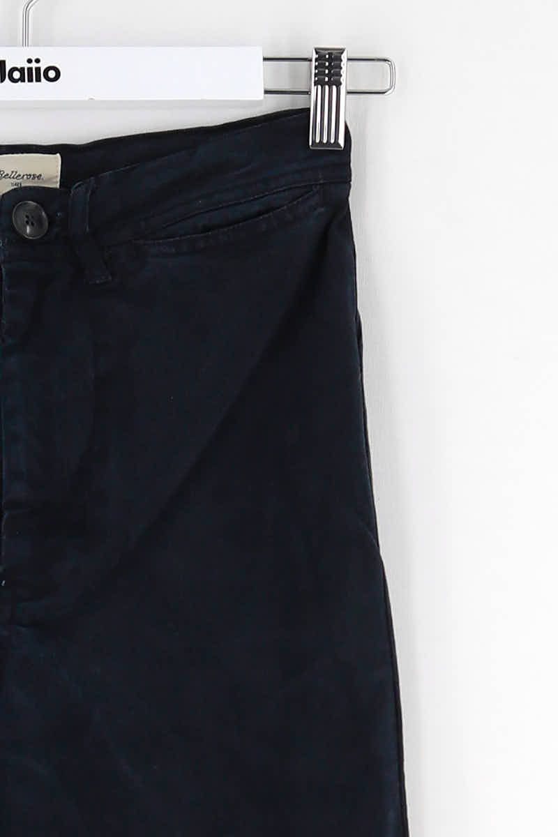 Straight cotton-blend pants BELLEROSE - Seconde Main Blue
