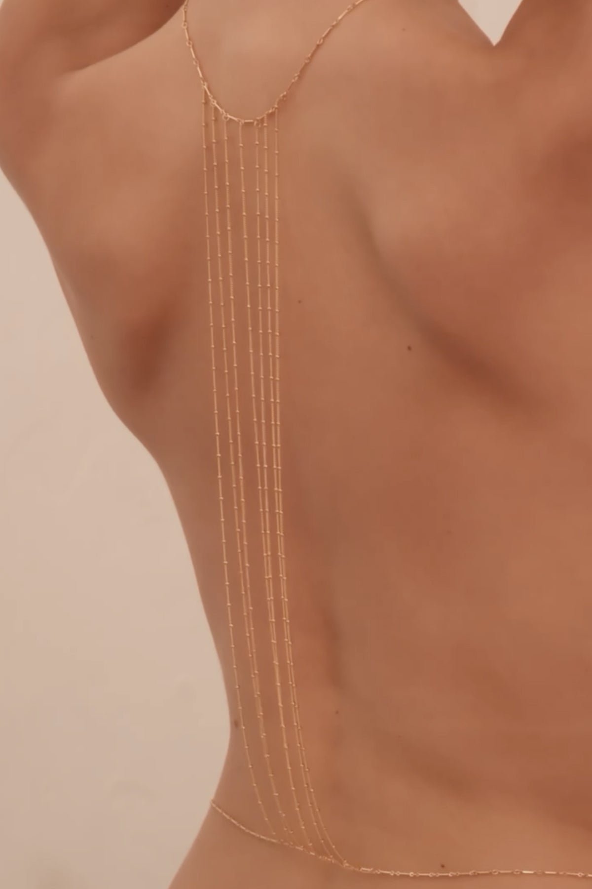 Body jewelry tess Golden