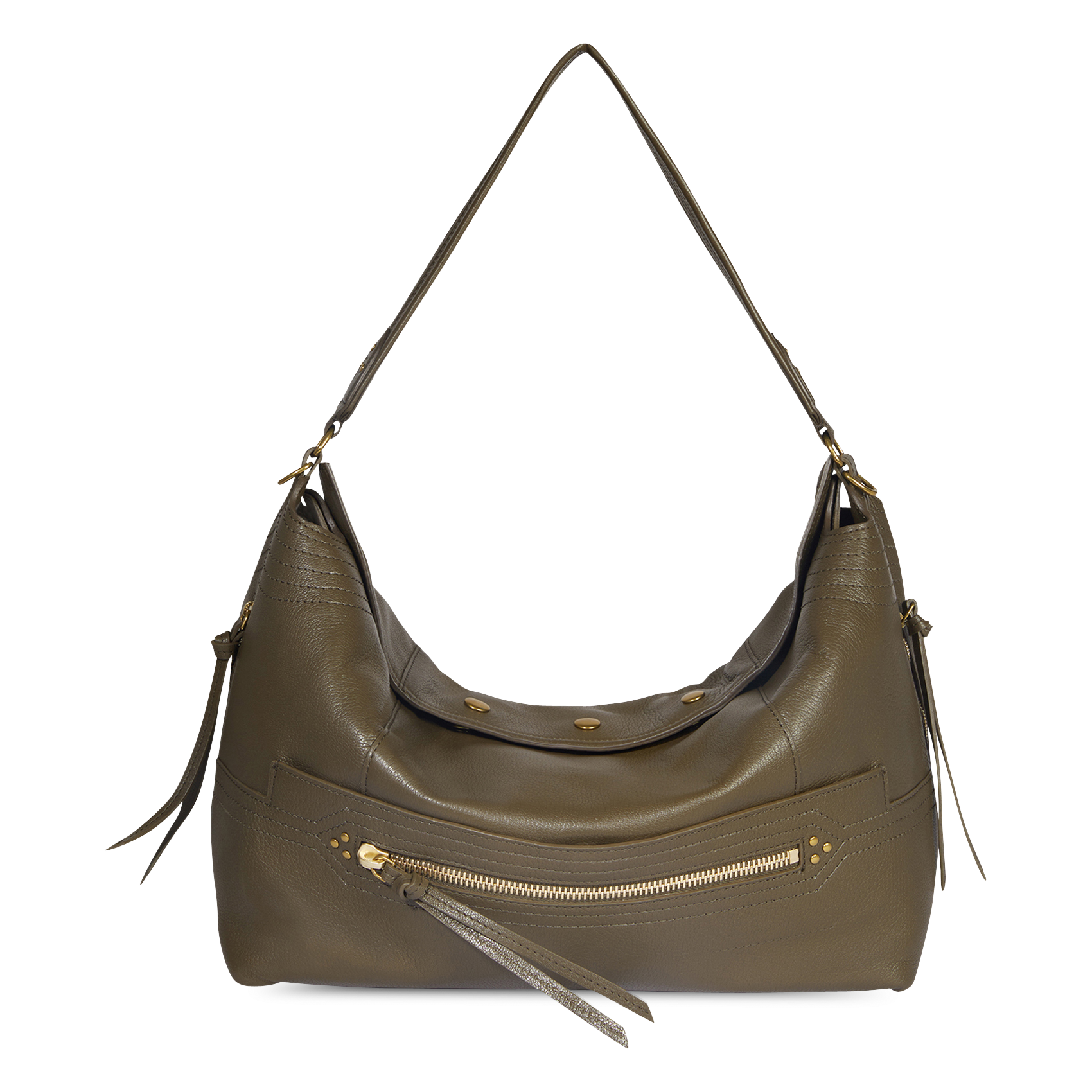 Bobi leather baguette bag  JEROME DREYFUSS