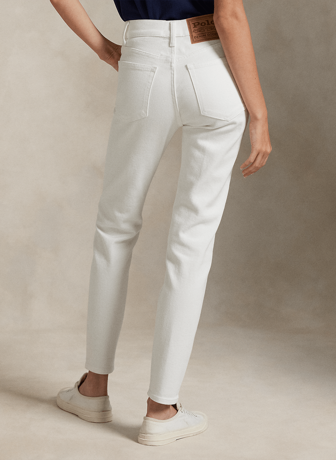 Skinny Jeans aus Baumwoll-Mix POLO RALPH LAUREN Blau