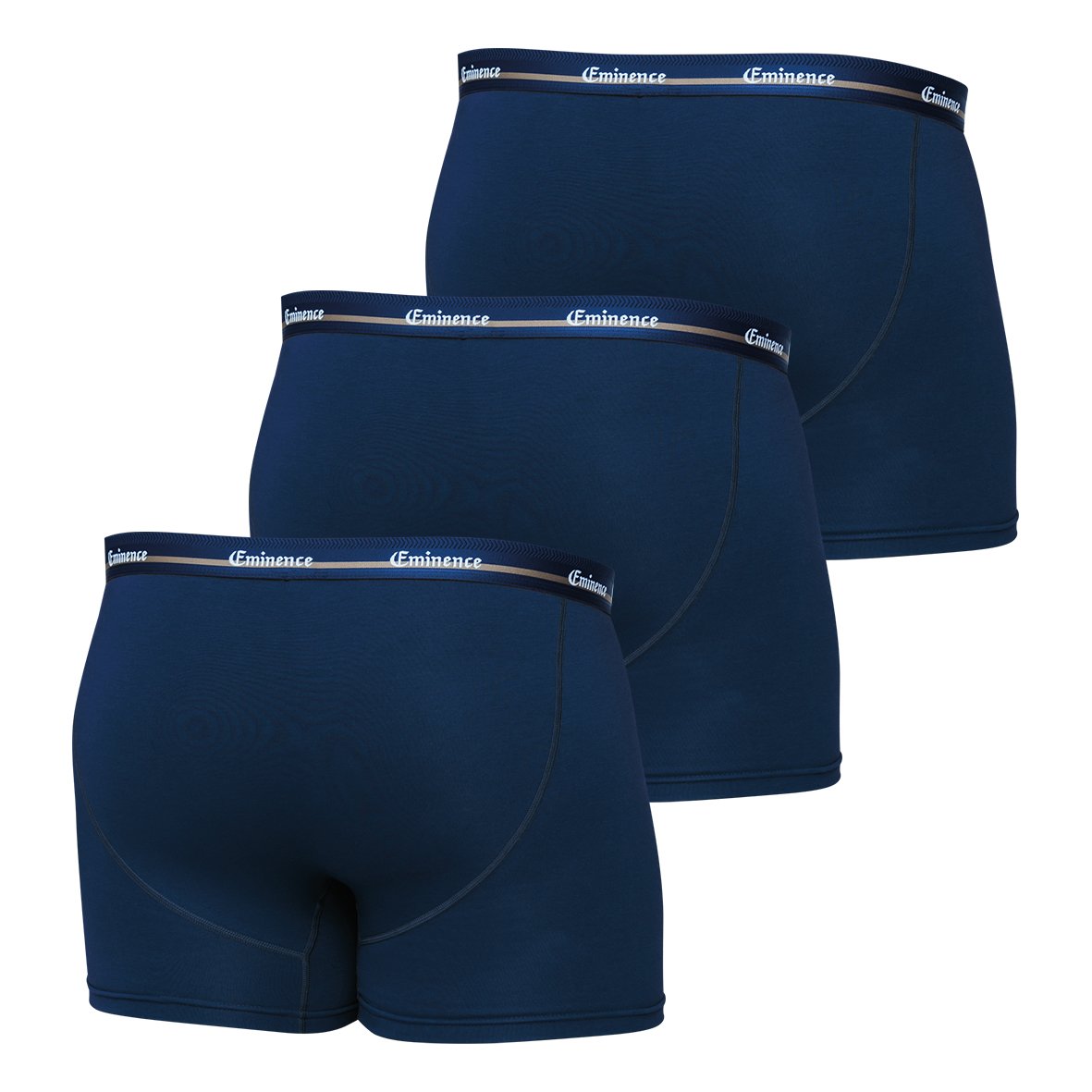 Boxers, pack of 3, large sizes EMINENCE Blue