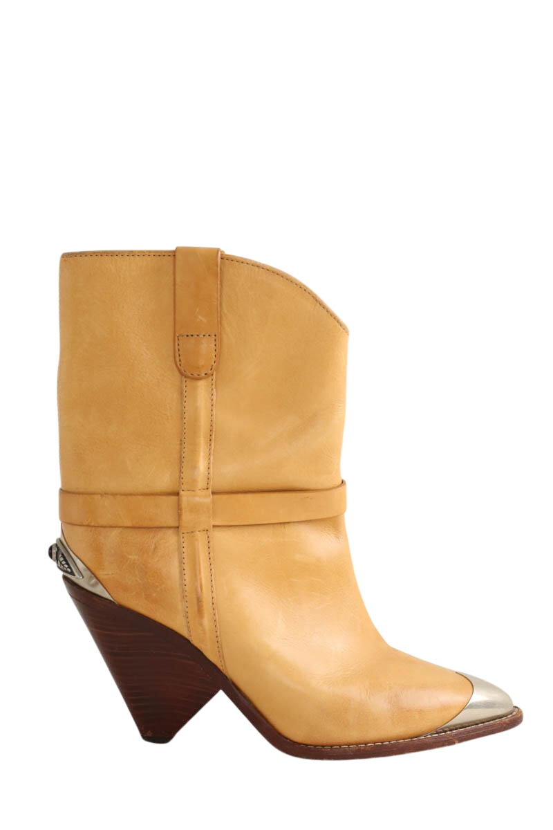Western boots ISABEL MARANT - Seconde Main Brown