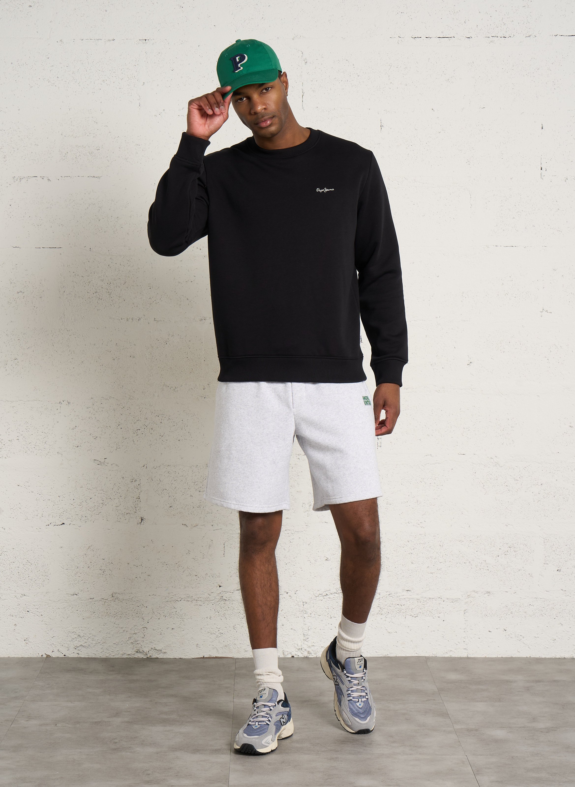 Straight sweatshorts AMERICAN VINTAGE Grey