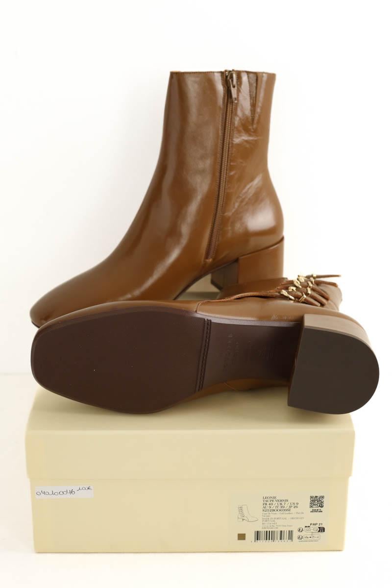Ankle boots SEZANE - Seconde main Brown