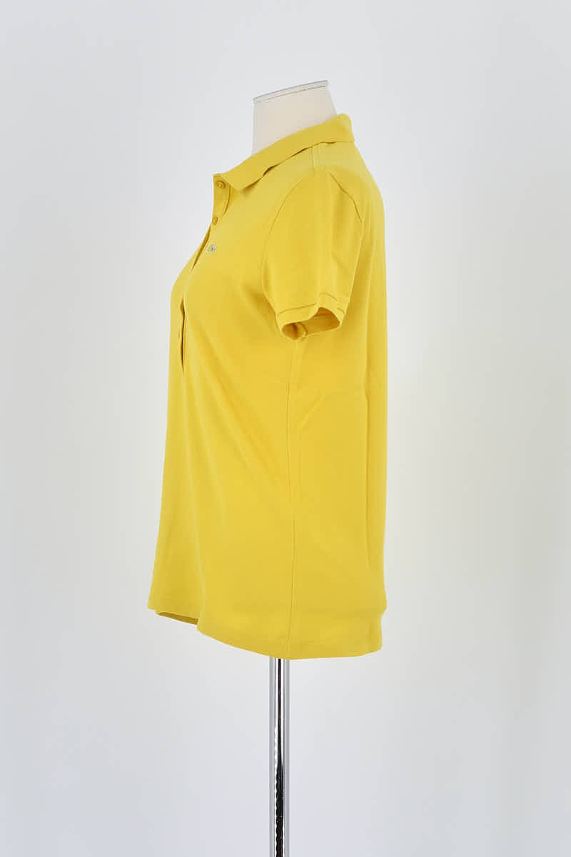 Polo shirt LACOSTE - SECONDE MAIN Yellow