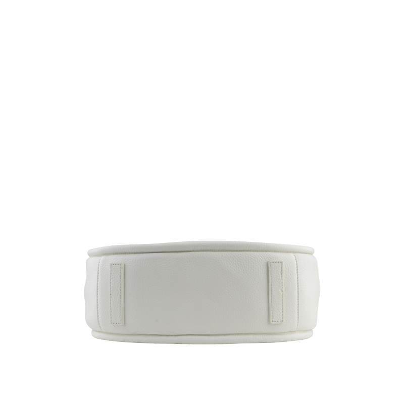 Beige messenger bag POURCHET White