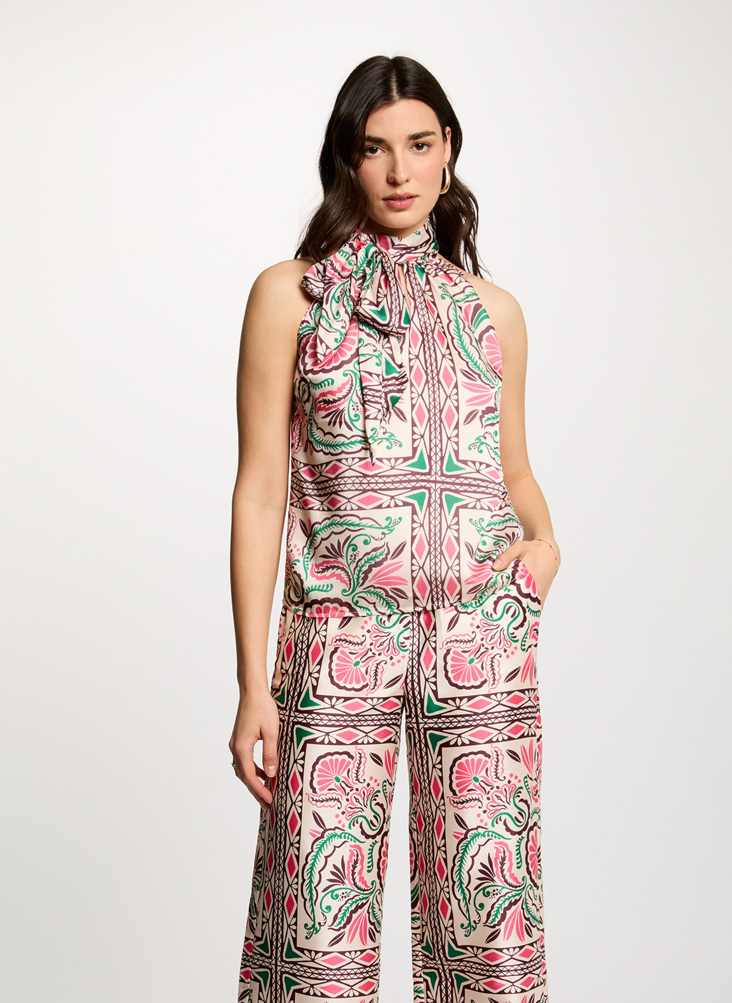 Top imprimé MORGAN Multicolore