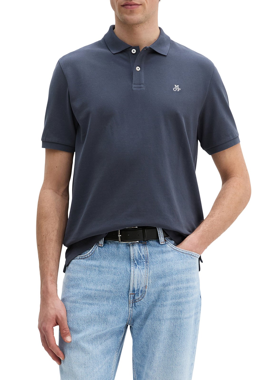 Rechte katoenen polo MARC O'POLO