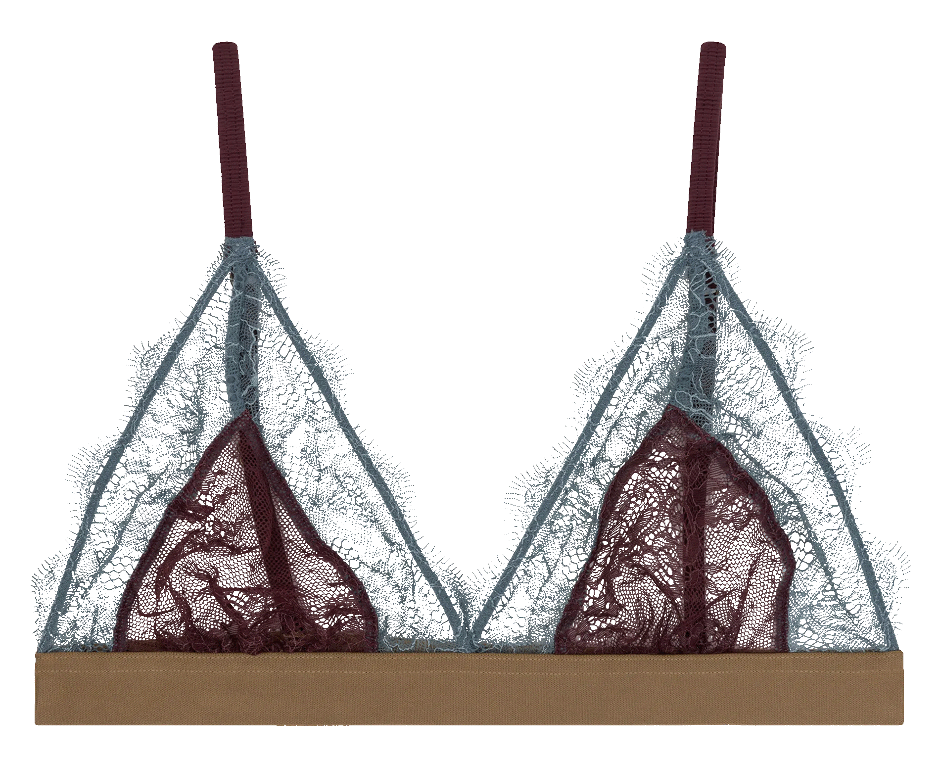 Soutien gorge en dentelle LOVE STORIES Bruin