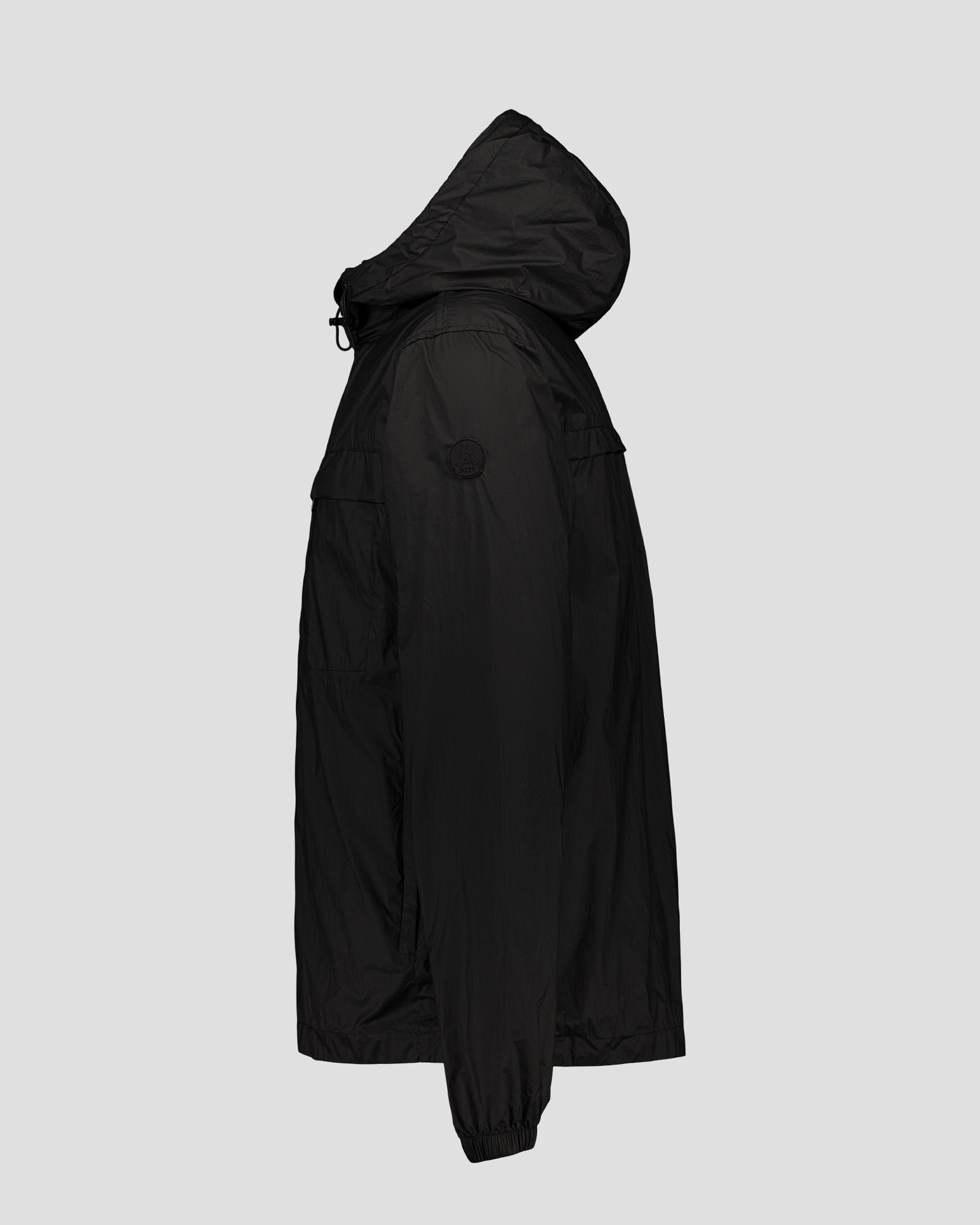 Light packable windbreaker Larry JOTT Black