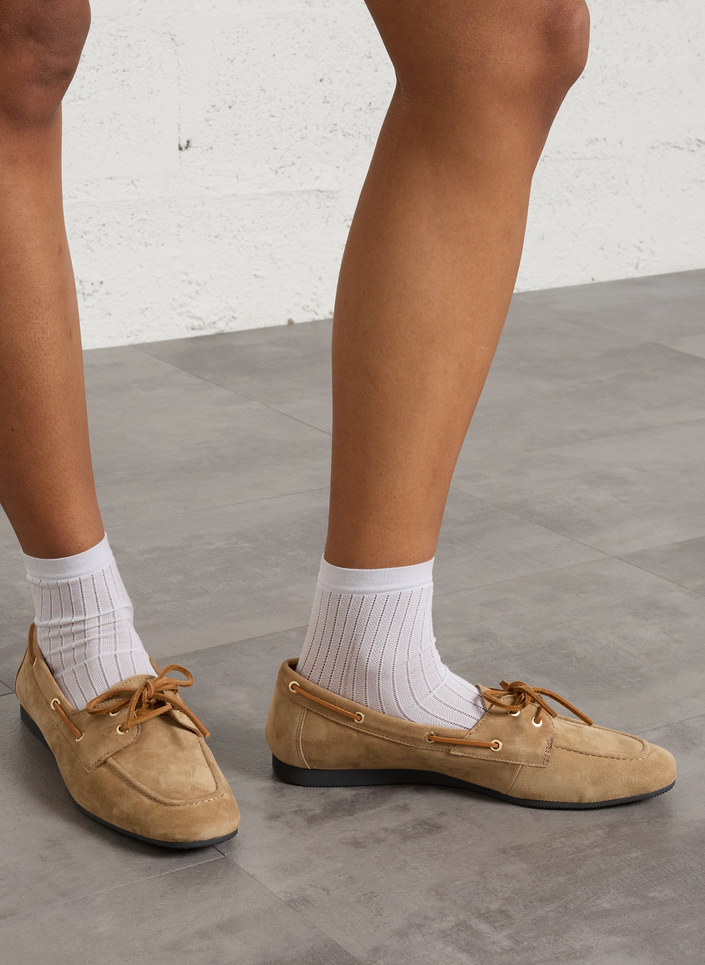 Mocassins en cuir VAGABOND Blanc