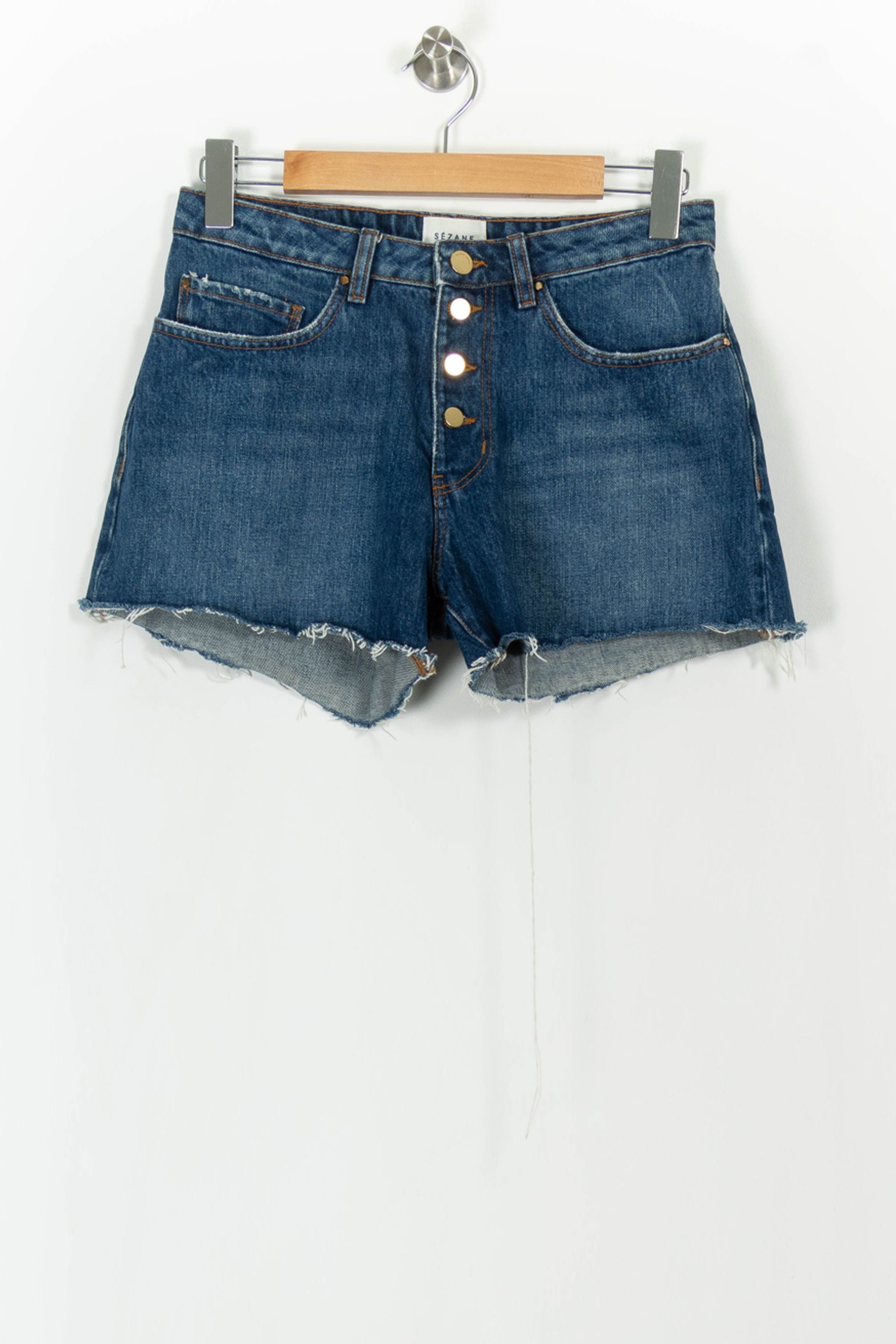 Short SEZANE - Seconde main Bleu