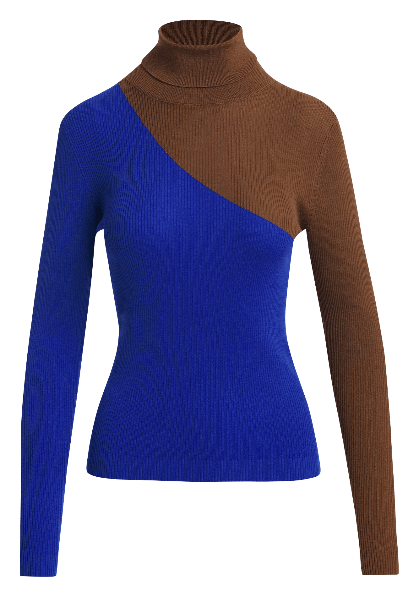 Fitted turtleneck sweater. ESSENTIEL ANTWERP Green
