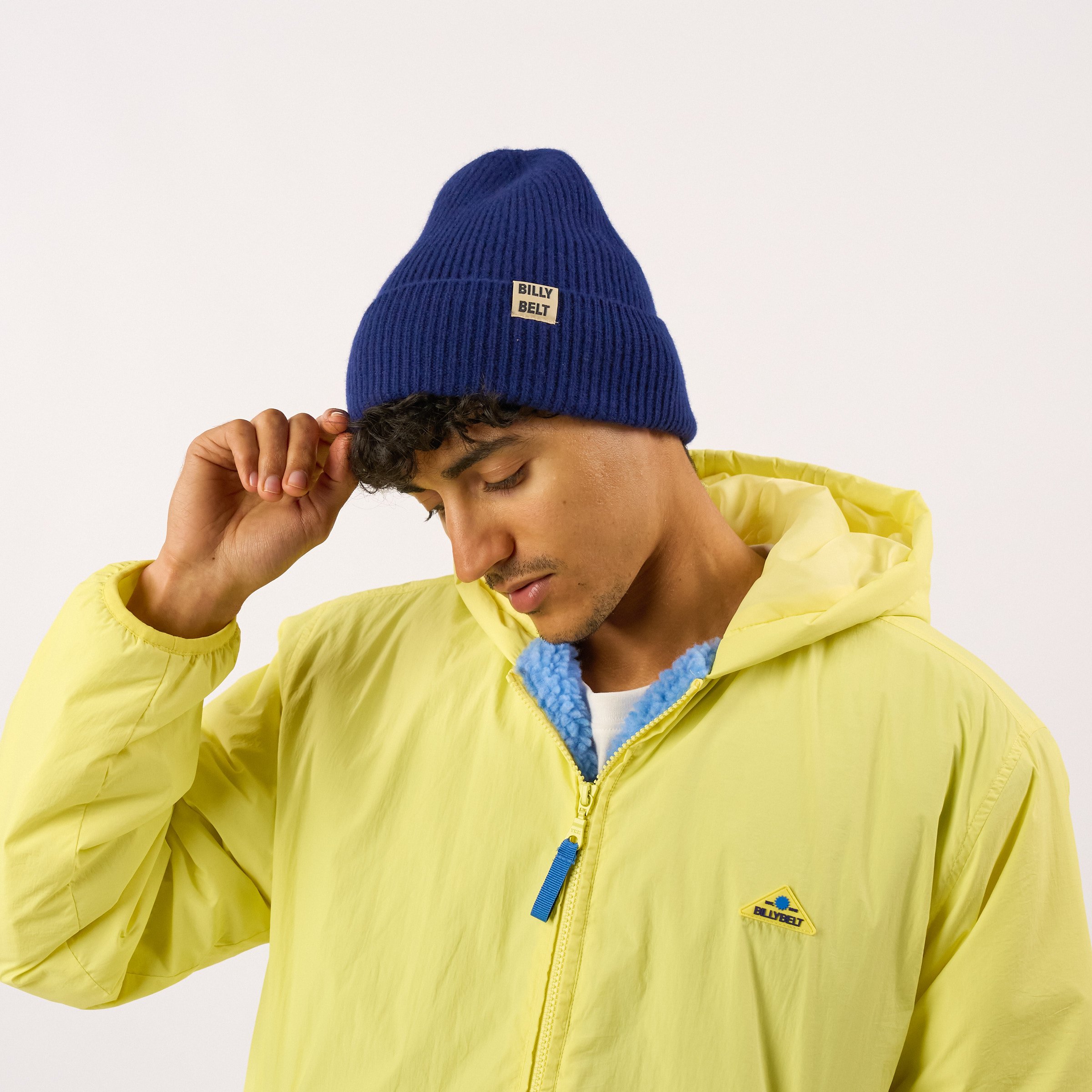 Wool hat BILLYBELT Blue