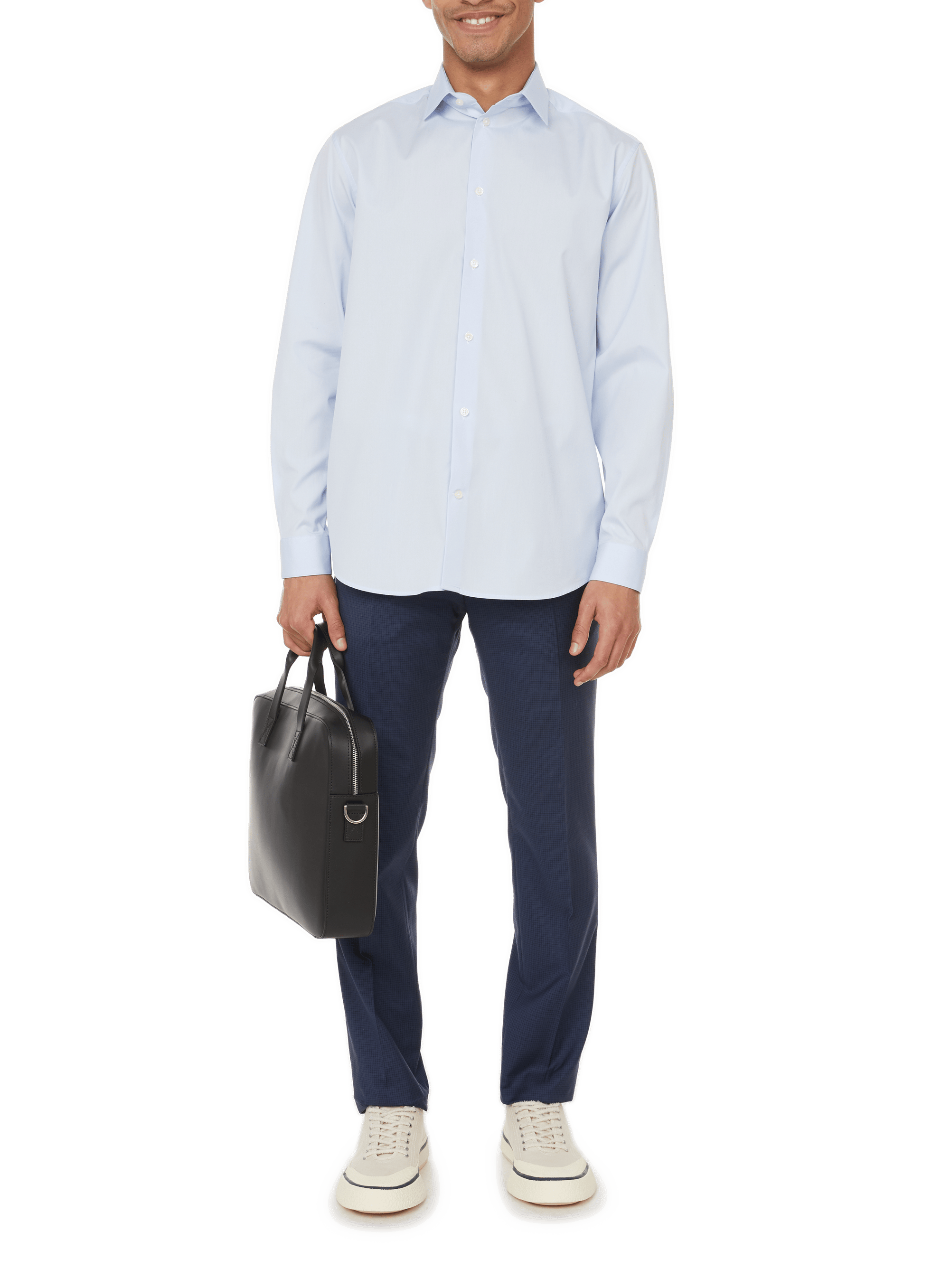Krave-D cotton shirt AU PRINTEMPS PARIS Blue