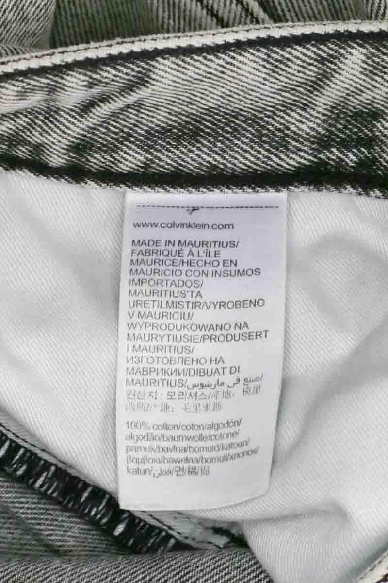 Straight jeans CALVIN KLEIN - Seconde Main Grey